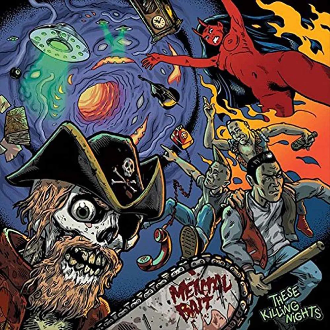 Mental Bait LP - These Killing Nights (Vinyl)