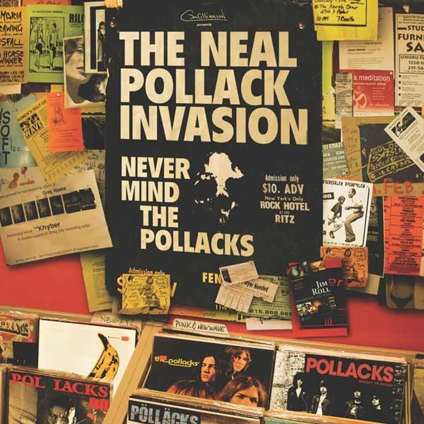 The Neal Pollack Invasion LP - Never Mind The Pollacks (Vinyl)