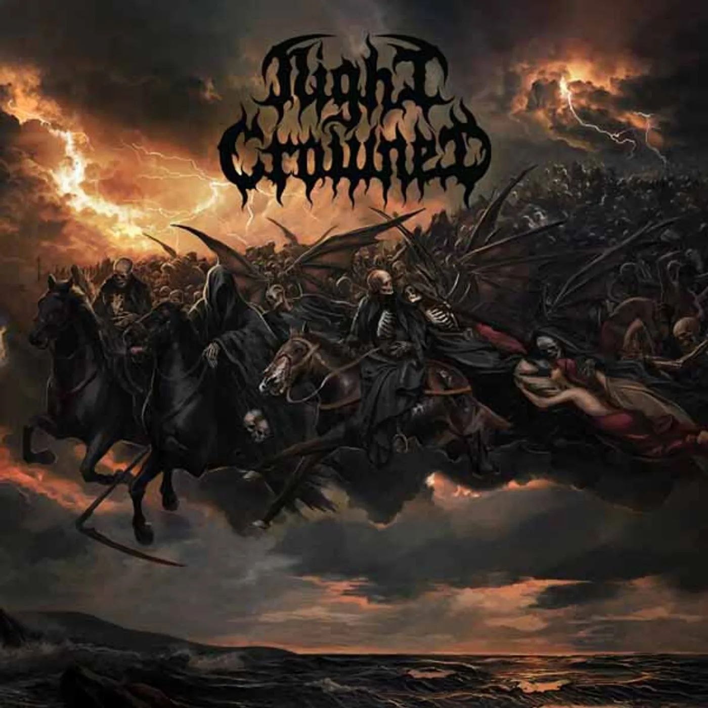  Night Crowned LP - Tales (Trans Crystal Marbled Vinyl)