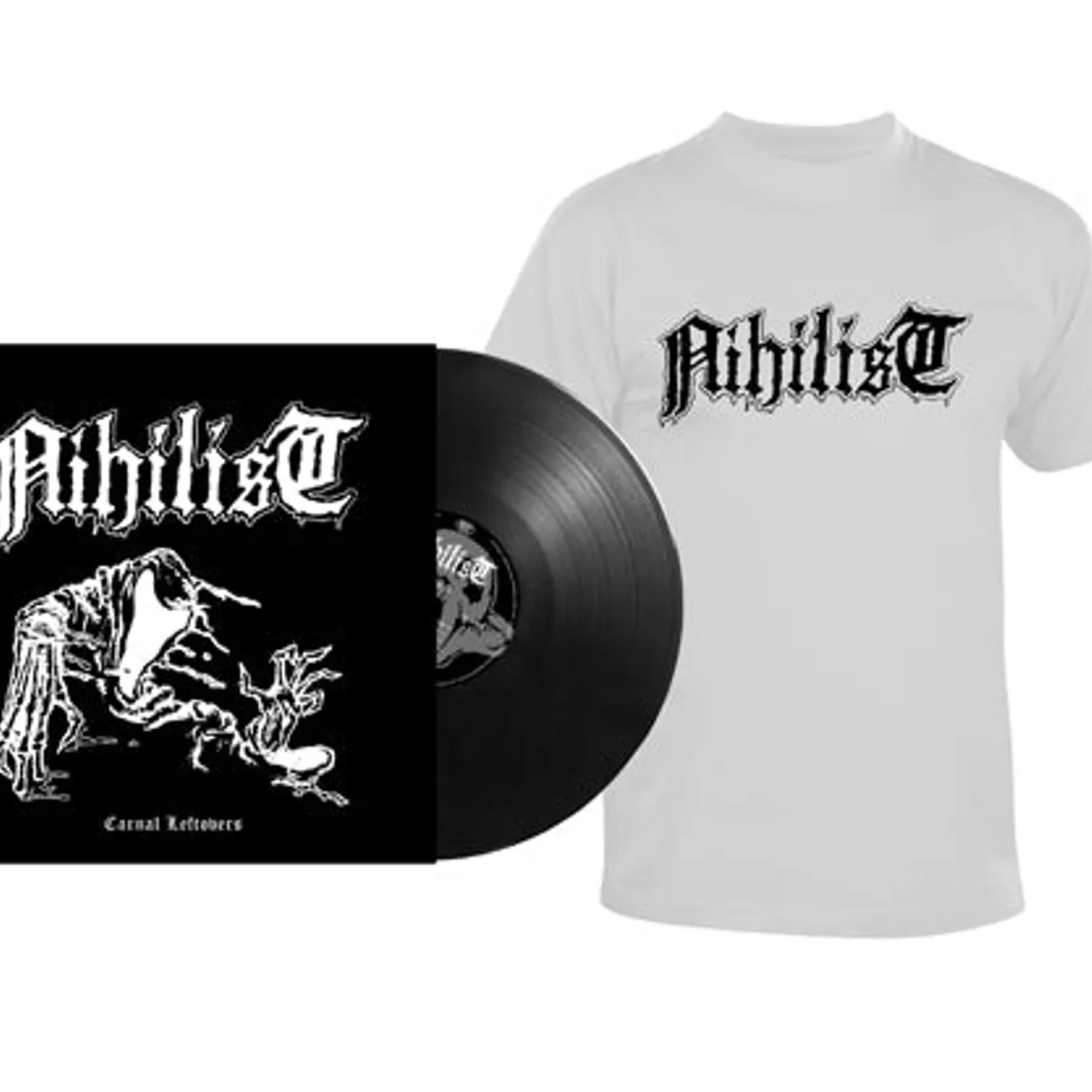 Nihilist LP - Carnal Leftovers (Lp + S T-Shirt)