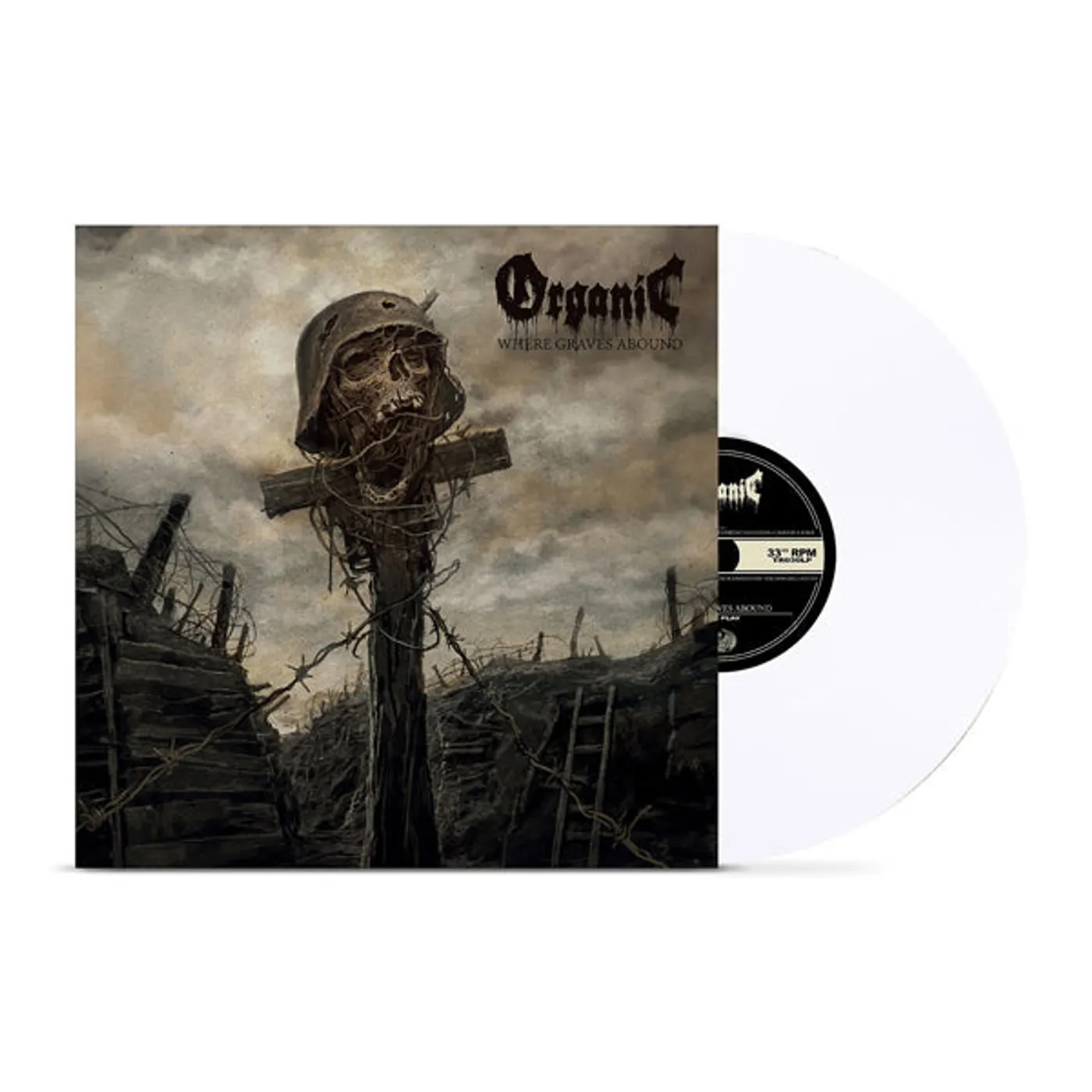 Organic LP - Where Graves Abound (Gold Vinyl)
