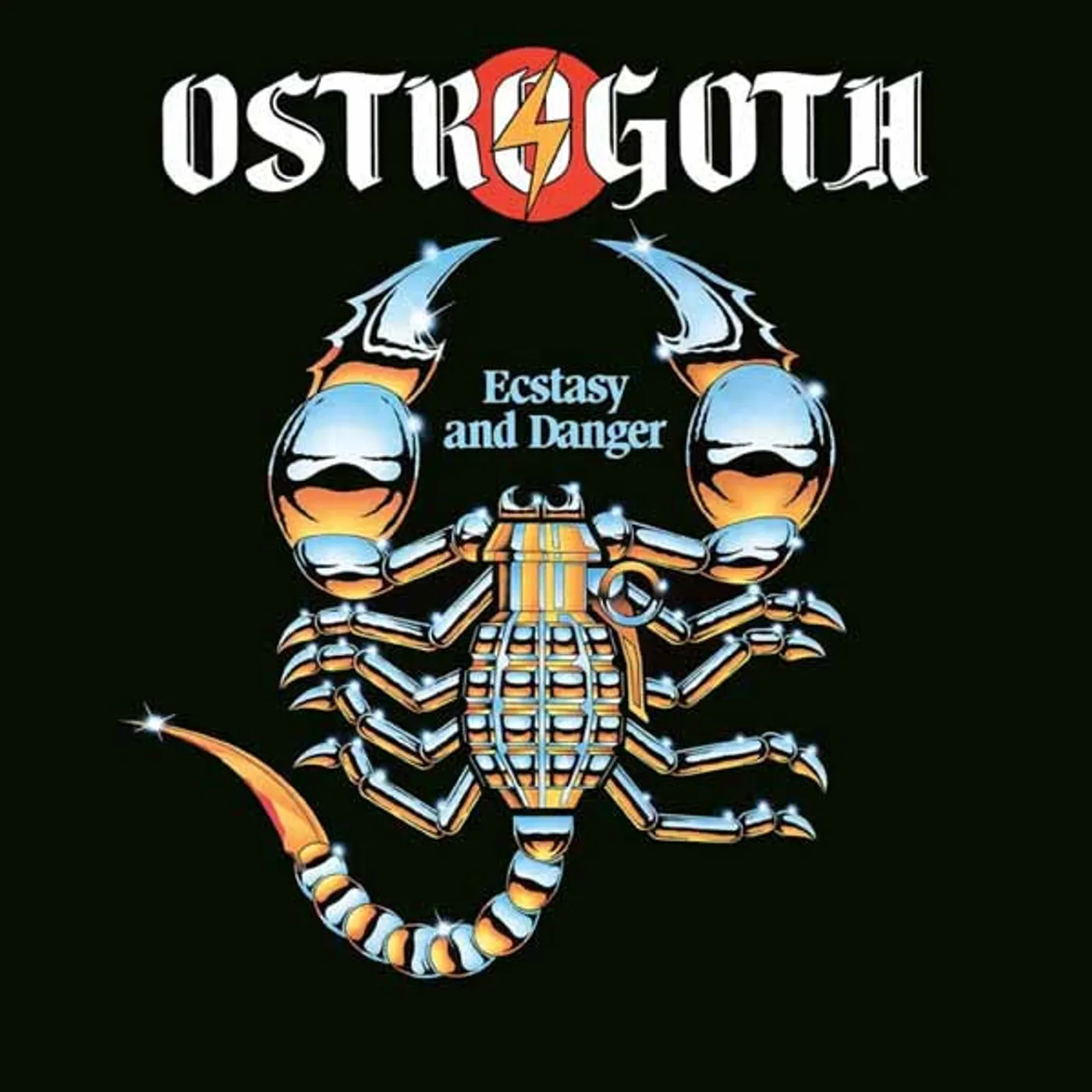  Ostrogoth LP - Ecstasy And Danger (Blue Vinyl)