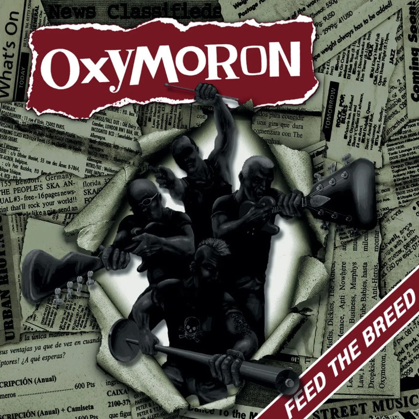 Oxymoron LP - Feed The Breed (Green Vinyl)