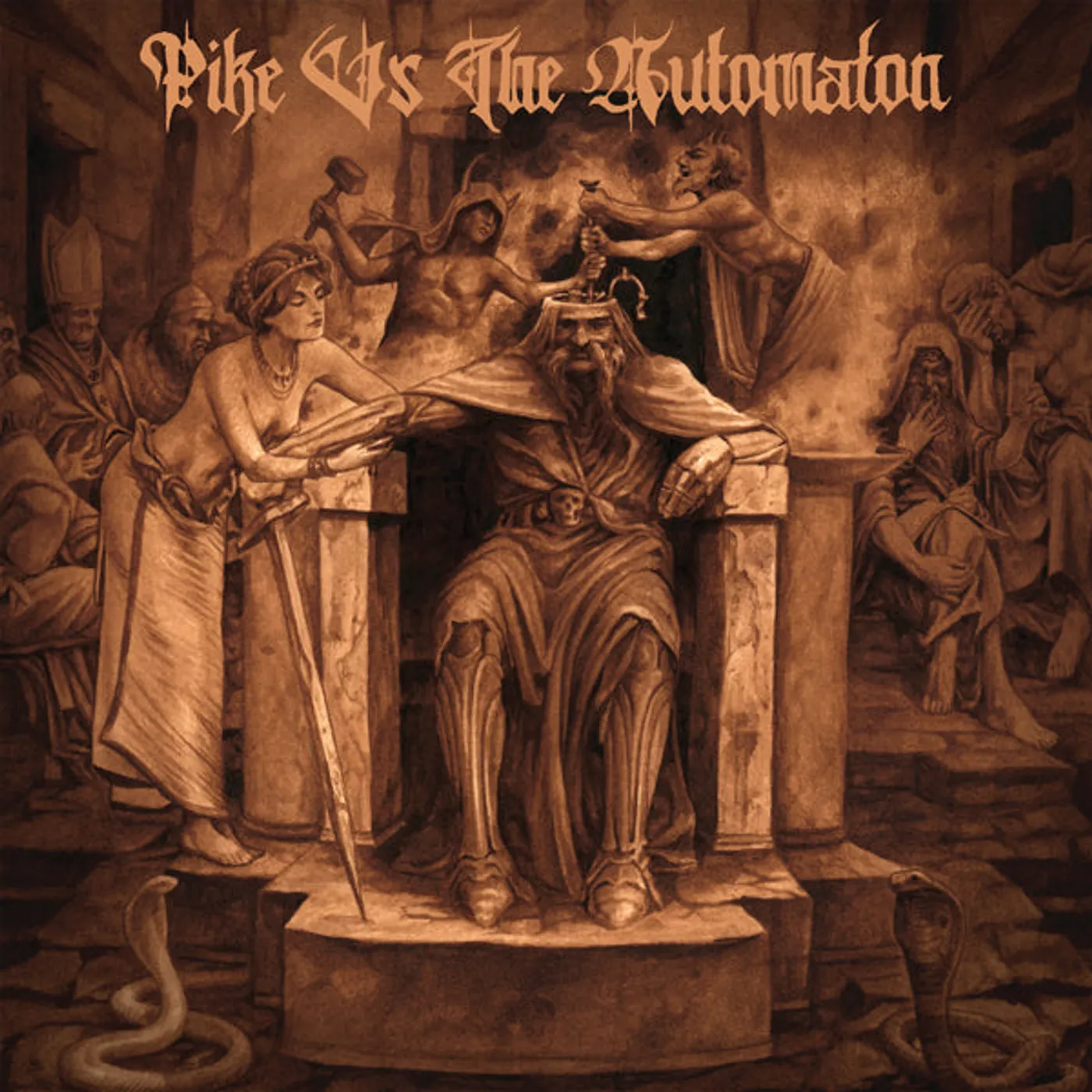 Pike Vs The Automaton LP - Pike Vs The Automaton (Ruby Vinyl)