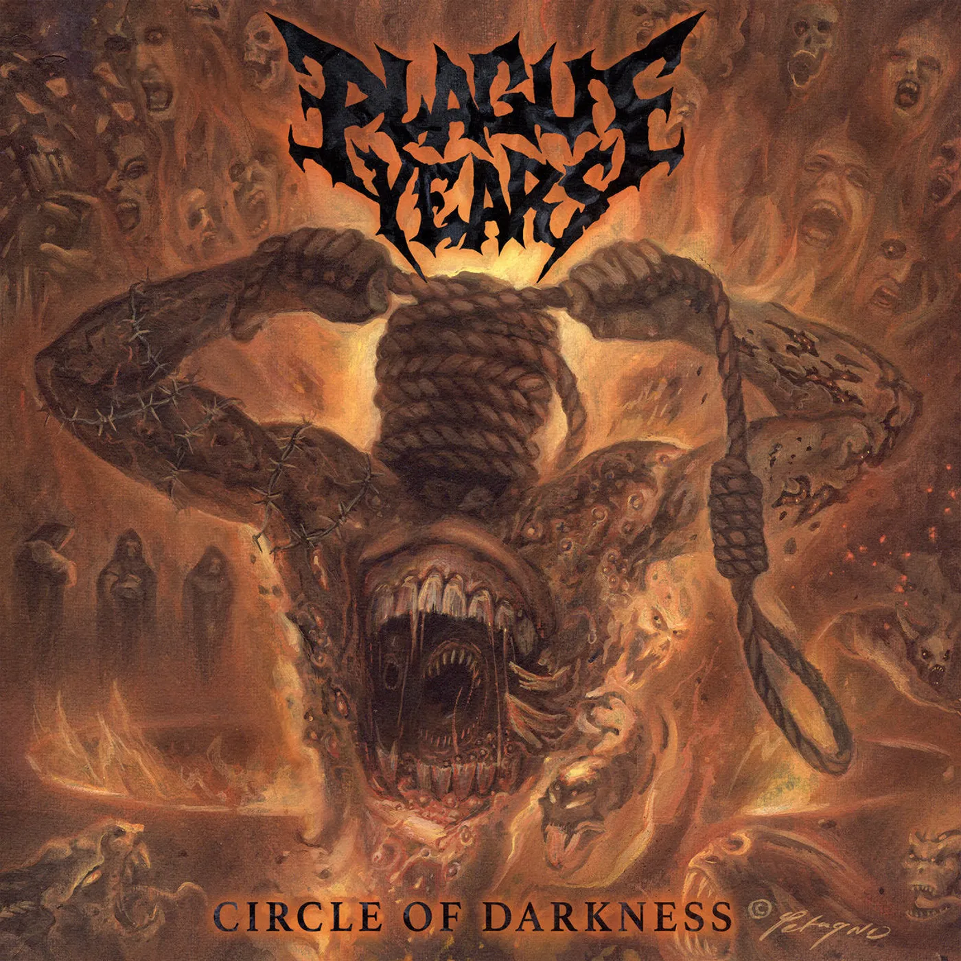 Plague Years LP - Circle Of Darkness (Vinyl)