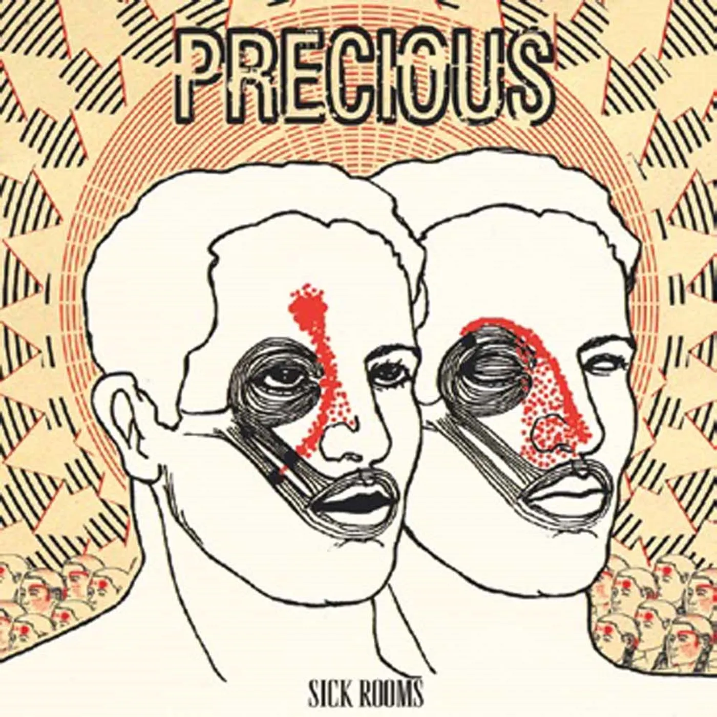 Precious LP - Sick Rooms (Red Vinyl)