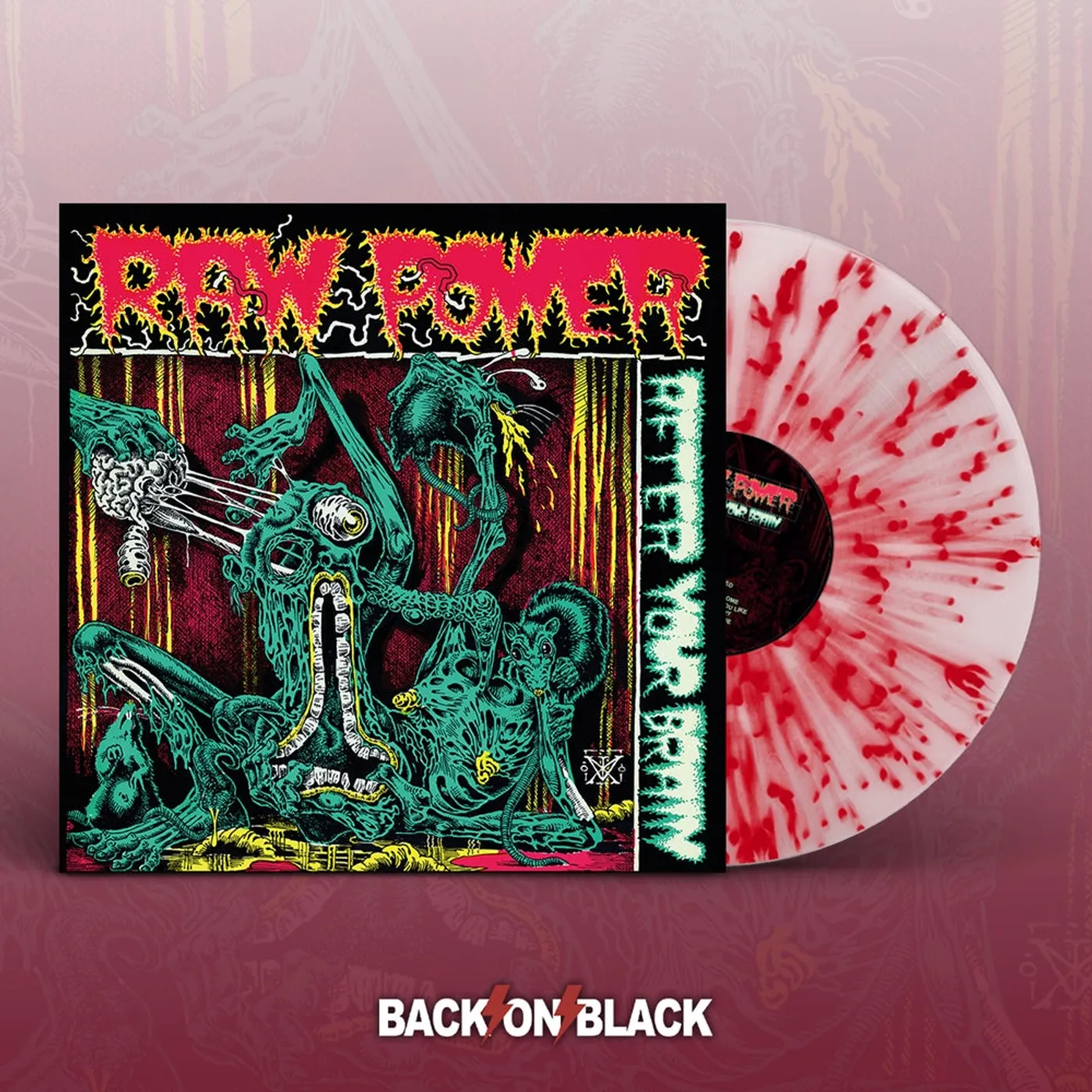 【正規逆輸入品】 Raw Record Vinyl BRAIN YOUR AFTER Power その他