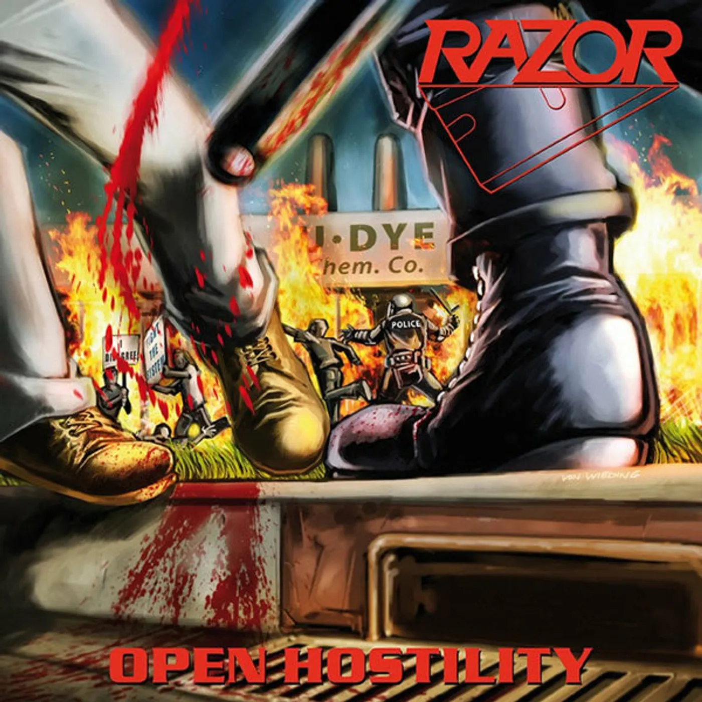 Razor LP - Open Hostility (Vinyl)