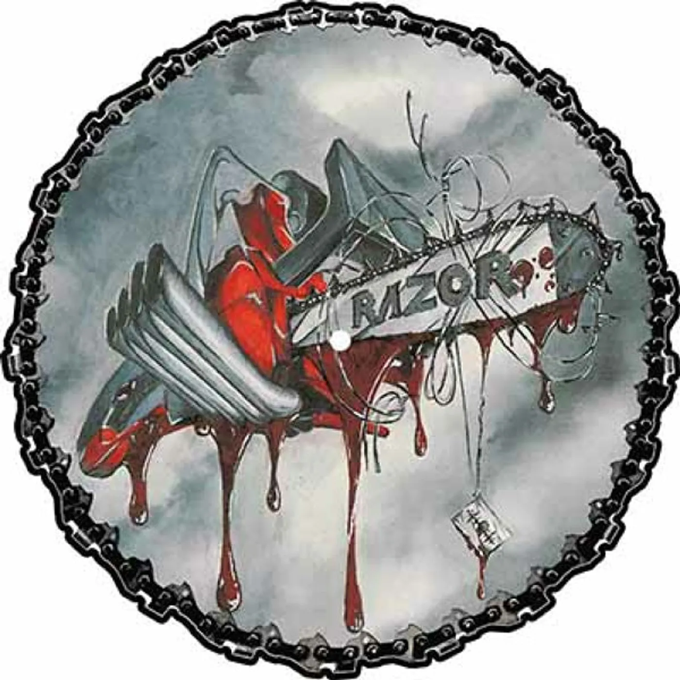 Razor LP - Violent Restitution (Shape Picture Vinyl)