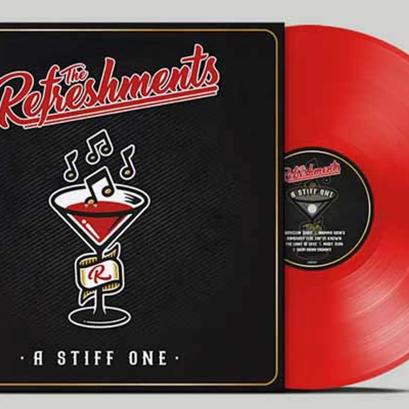 The Refreshments LP - A Stiff One (Red Vinyl)