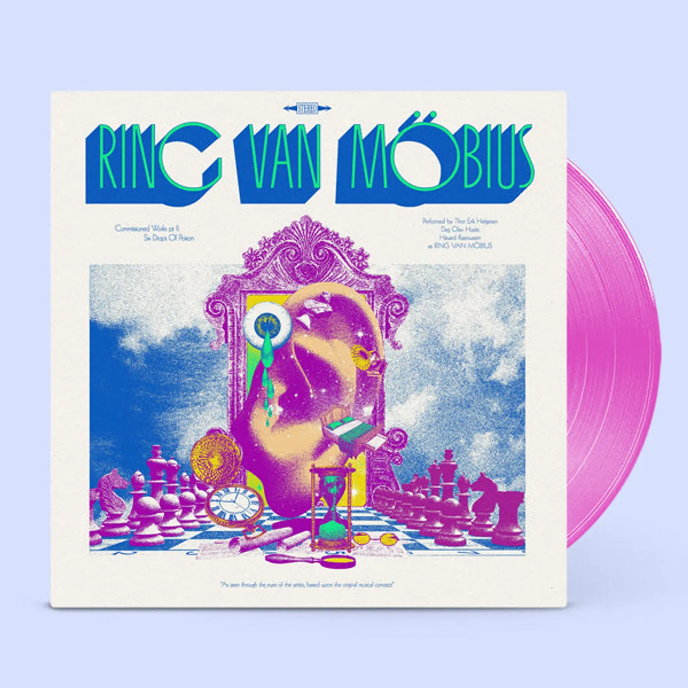 Ring Van Mobius LP - Commissioned Works Pt Ii - Six Drops Of Poison (Magenta Vinyl)