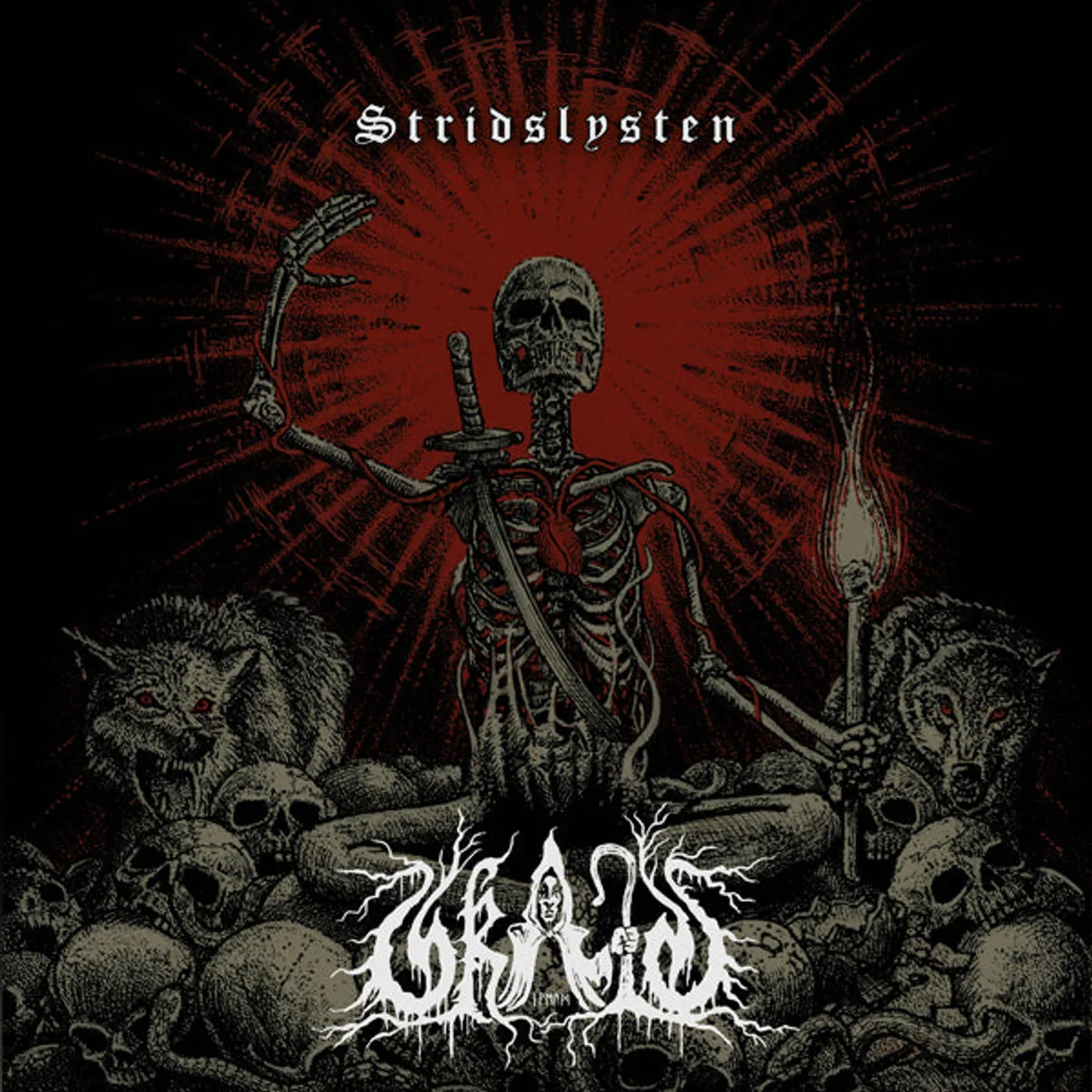 Skald In Veum LP - Stridslysten (Blood Red Vinyl)