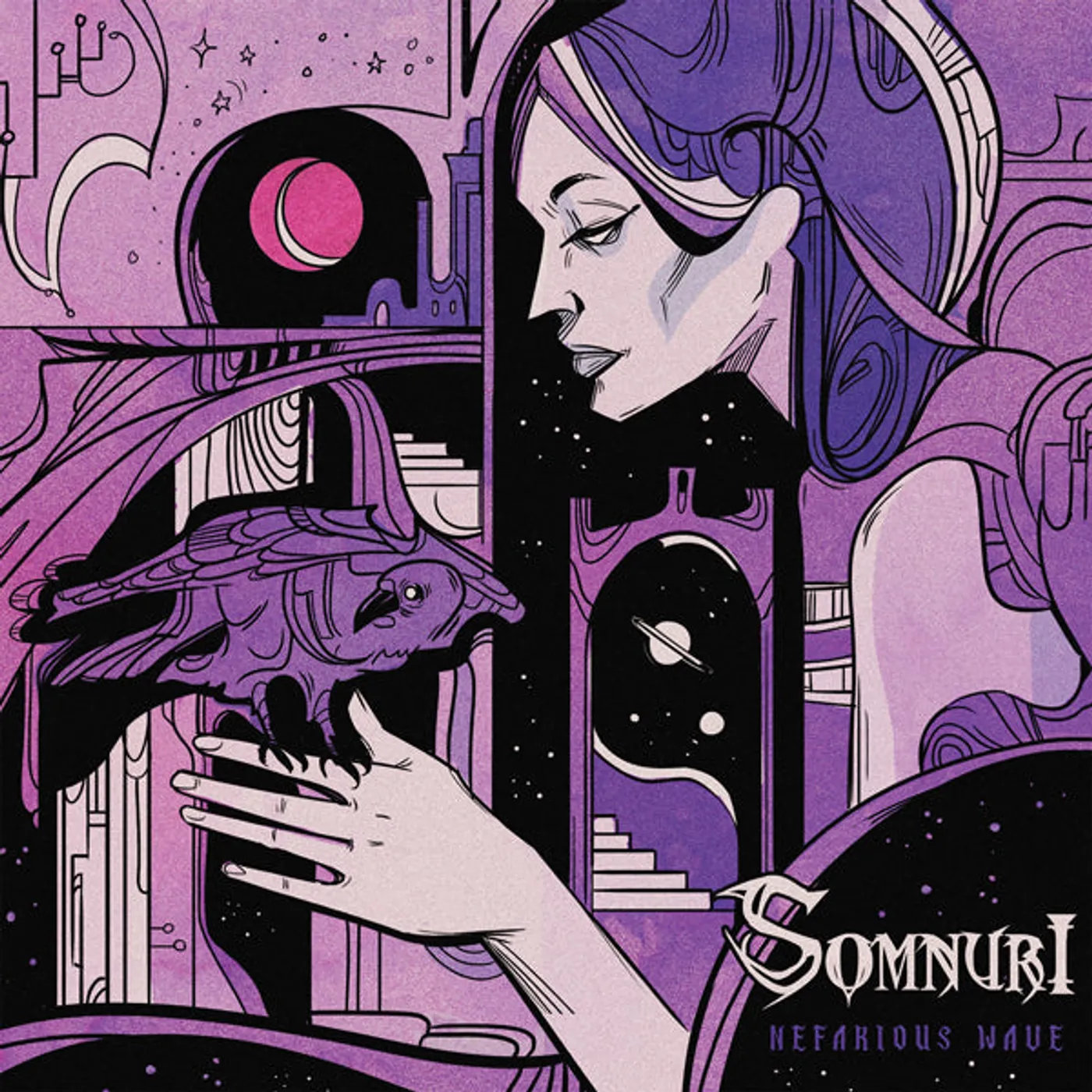 Somnuri LP - Nefarious Wave (Magenta Vinyl)