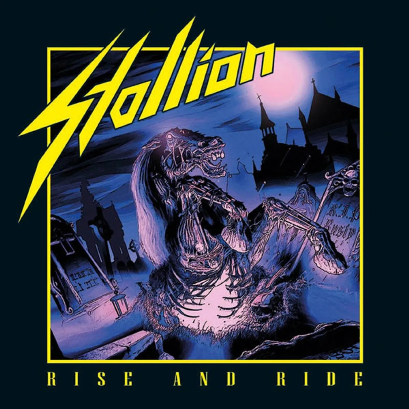 Stallion LP - Rise And Ride (Yellow / Purple Marbled Vinyl)