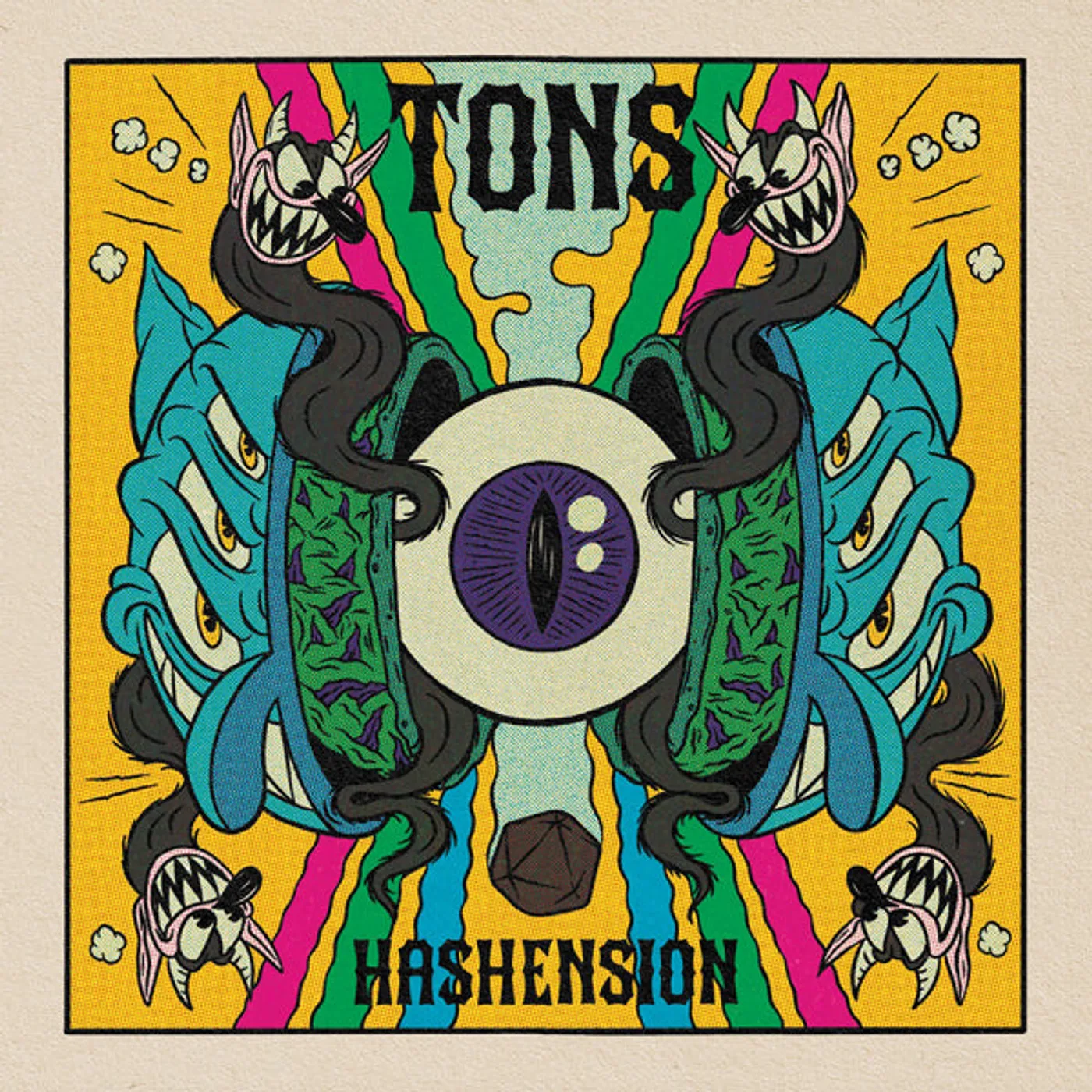 Tons LP - Hashension (Neon Green Vinyl)