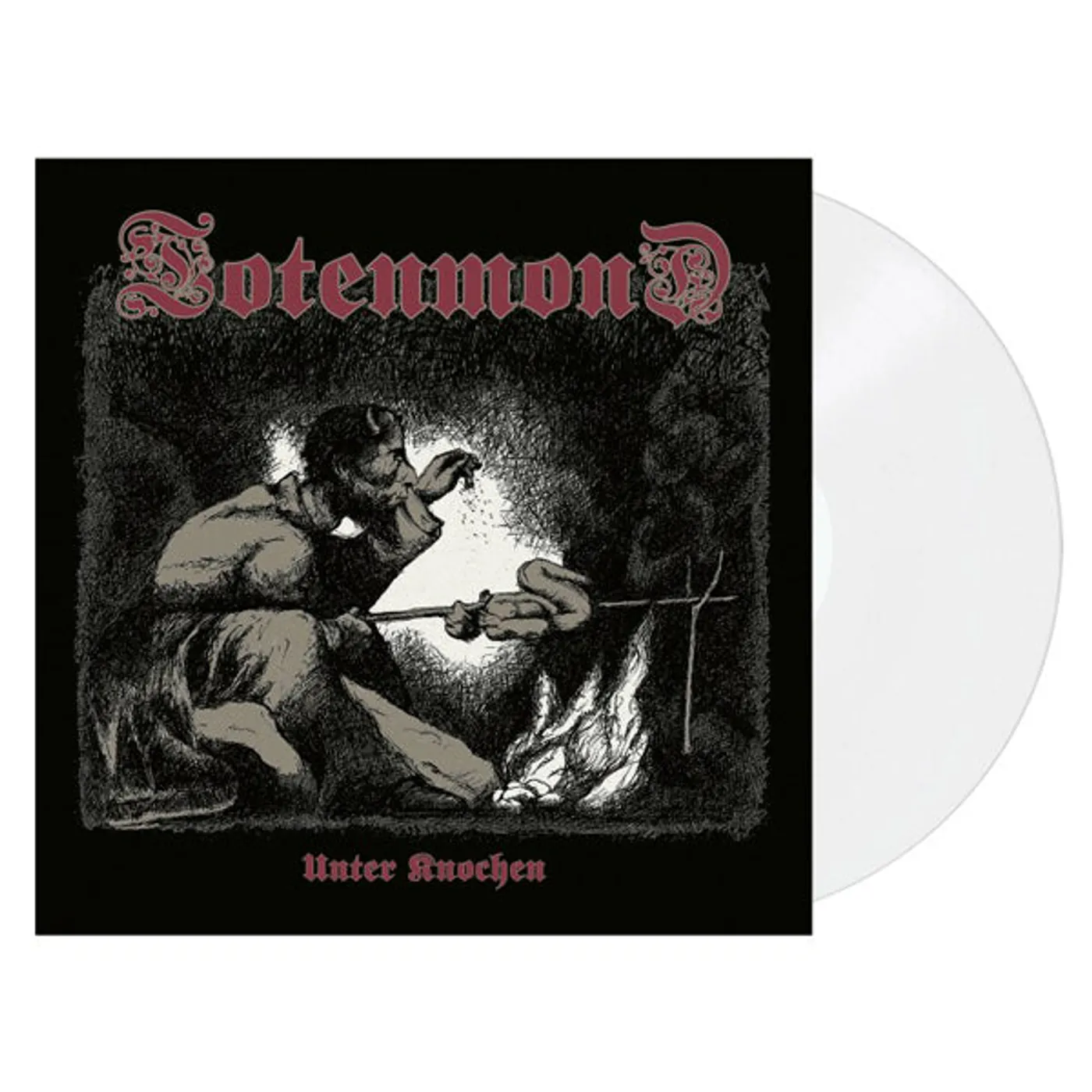 Totenmond LP - Unter Knochen (White Vinyl)