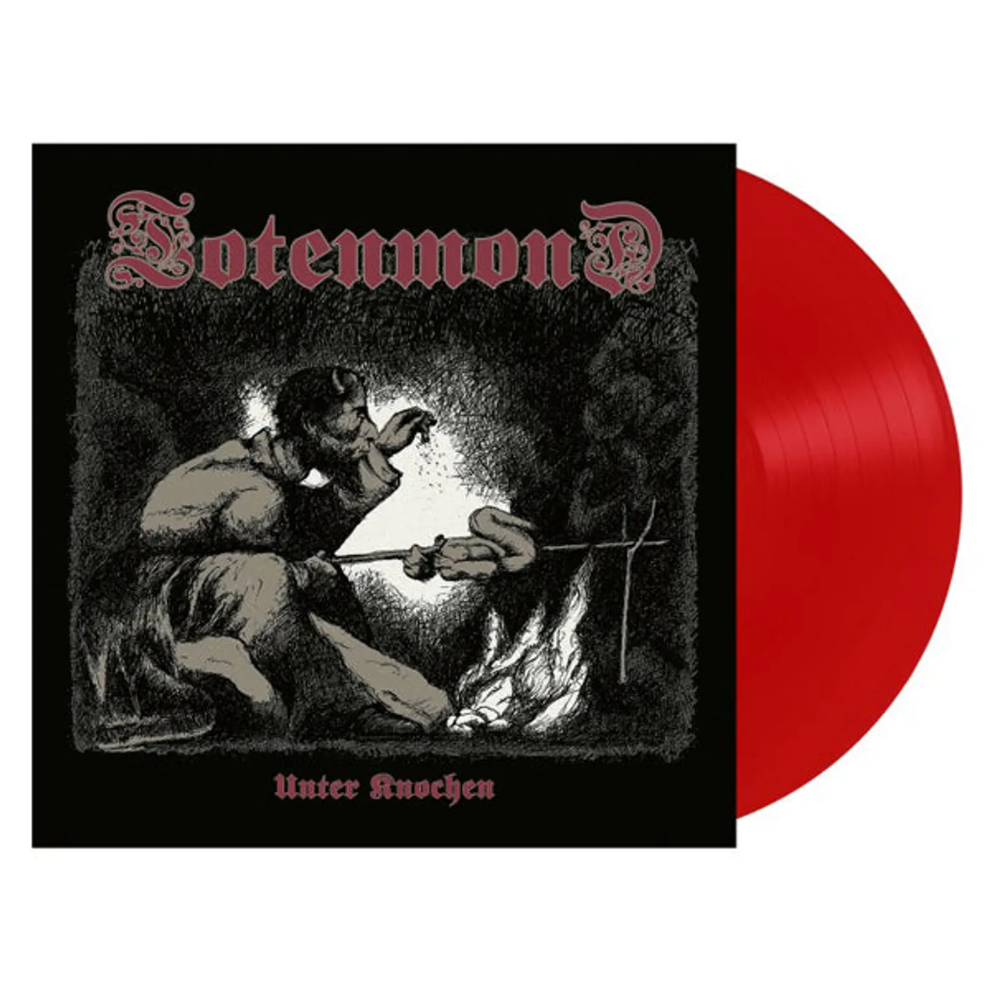 Totenmond LP - Unter Knochen (Red Vinyl)