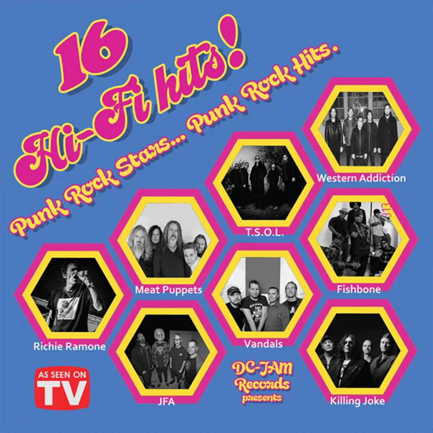 Various Artists LP - Dc-Jam Records Presents: 16 Hi-Fi Hits! (Vinyl)