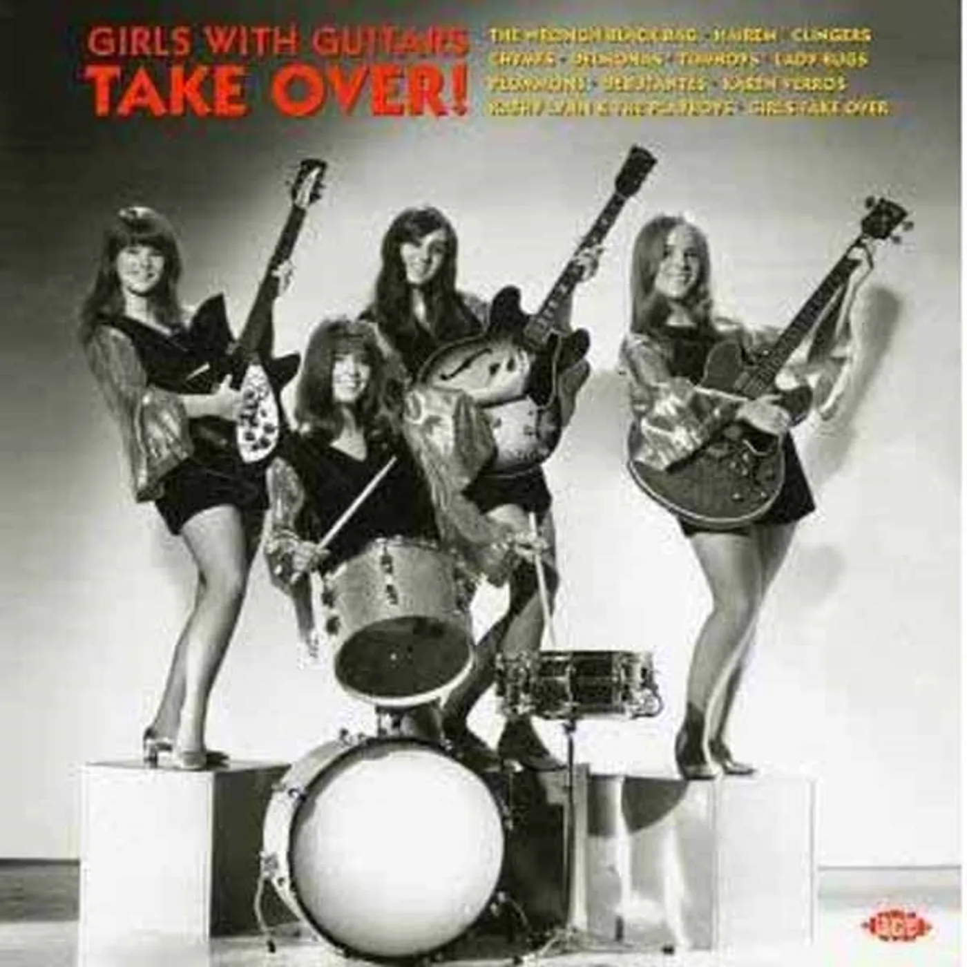 Various Artists LP - Girls With Guitars Take Over (Vinyl)
