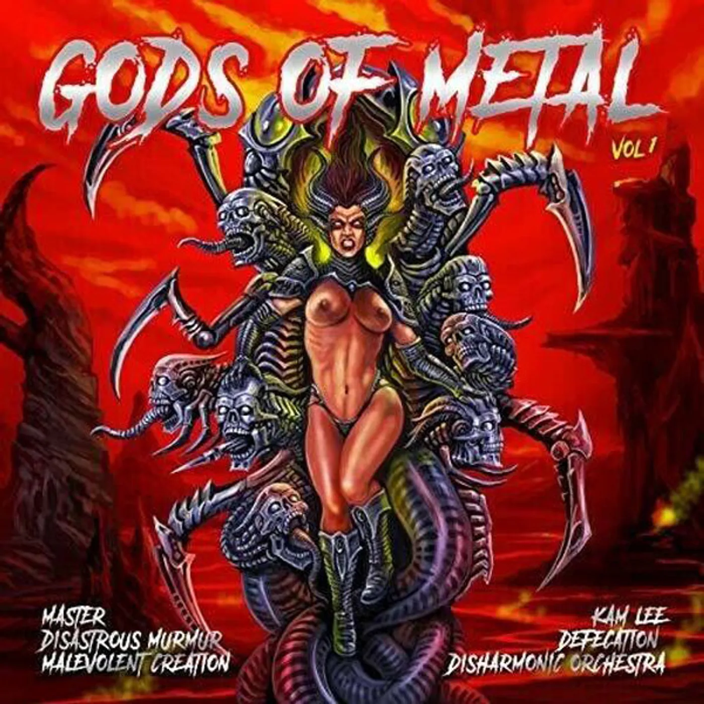 Various Artists LP - Gods Of Metal Volume 01 (Vinyl)