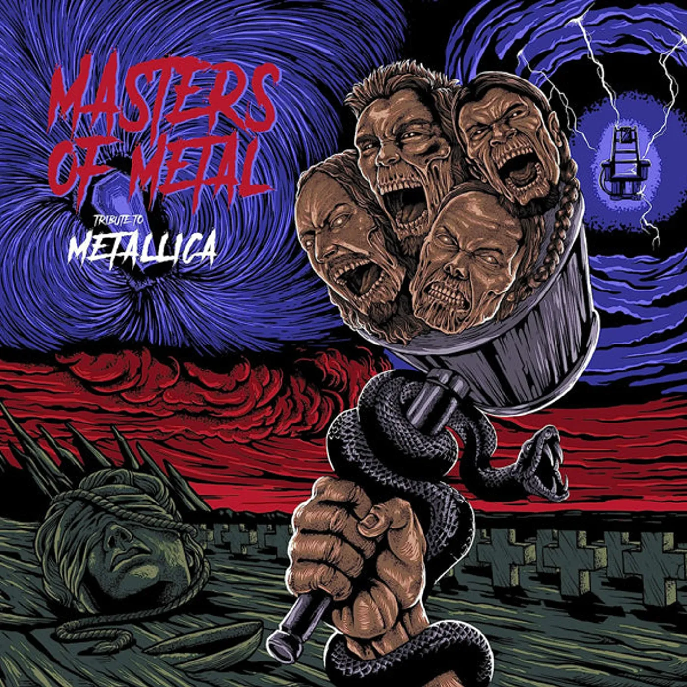 Various Artists LP - Masters Of Metal - A Tribute T (Vinyl)