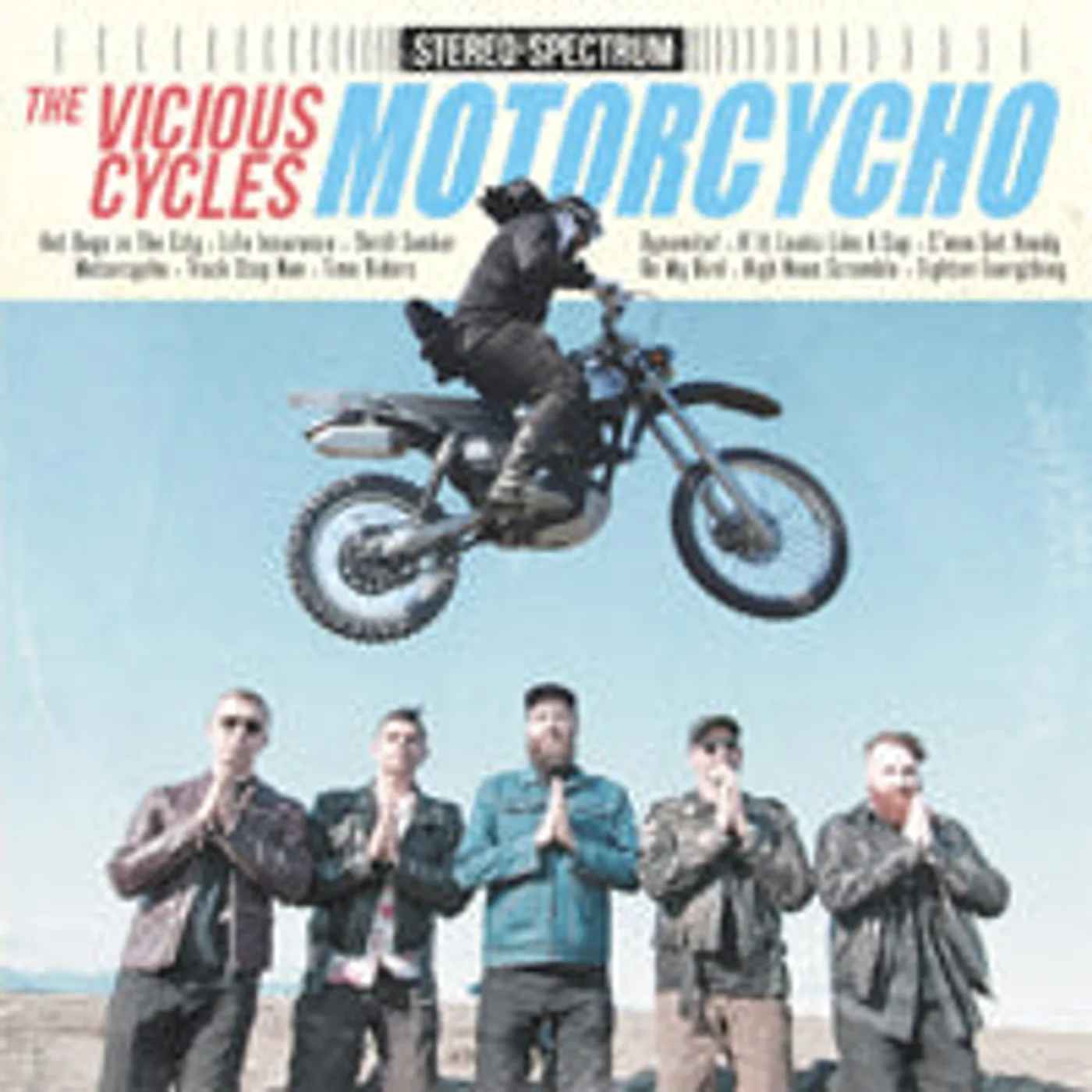 The Vicious Cycles LP - Motorpsycho (Red/Baby Blue Galaxy Vinyl)