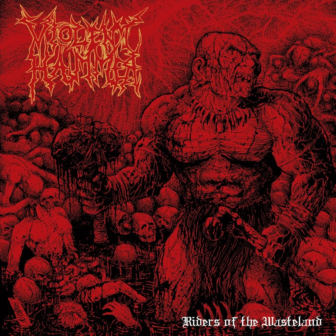 Violent Hammer LP - Riders Of The Wasteland (Vinyl)