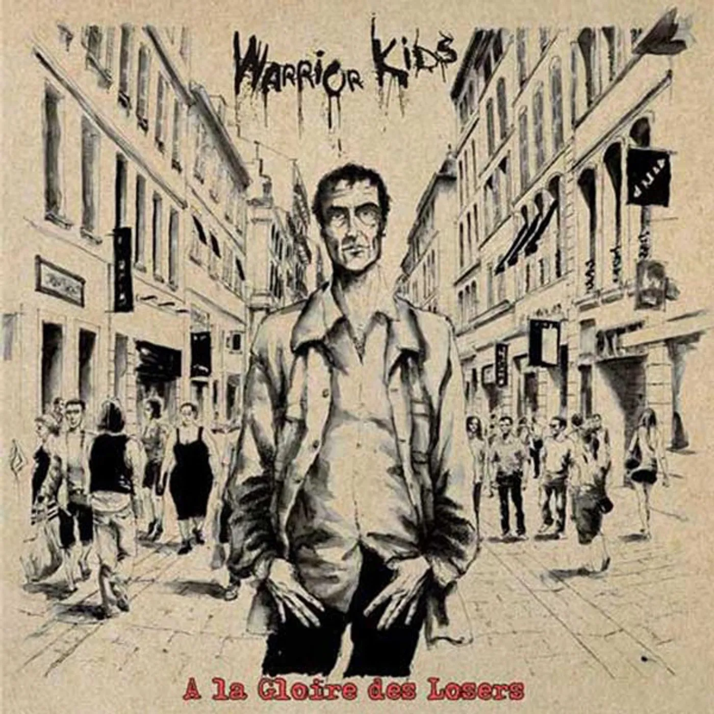 Warrior Kids LP - A La Gloire Des Losers (Vinyl)