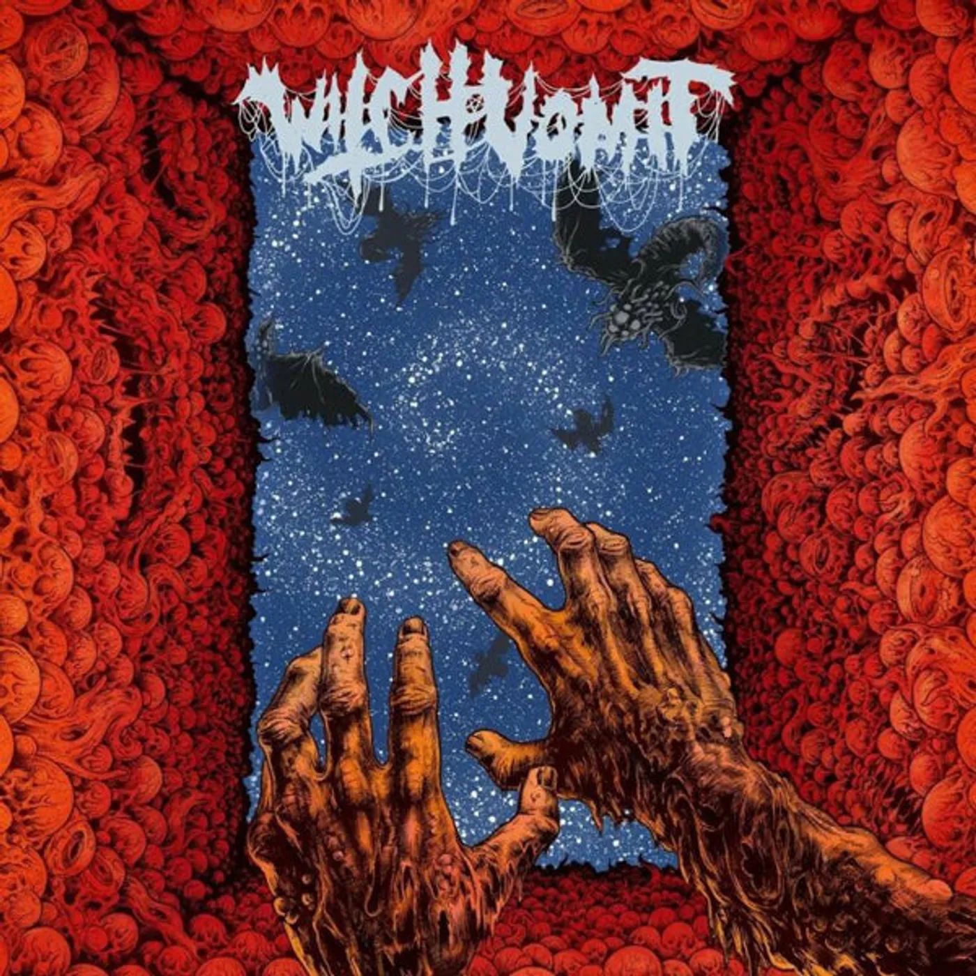 Witch Vomit LP - Poisoned Blood (Cloudy Royal Blue Vinyl)