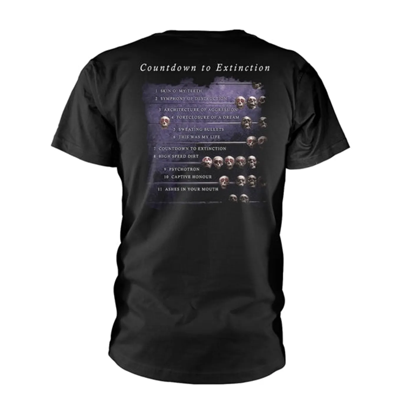 Megadeth T Shirt - Countdown To Extinction