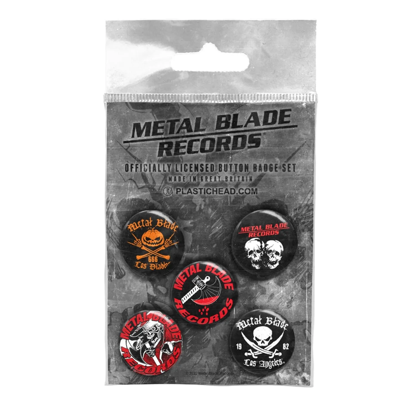 Metal Blade Records Badge Pack - Button Badge Set