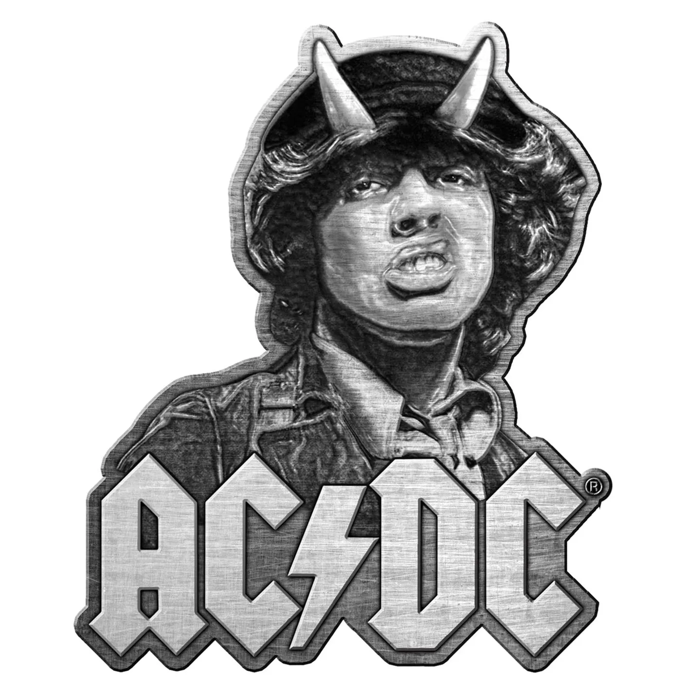 AC/DC Badge - Angus (Metal Pin Badge)