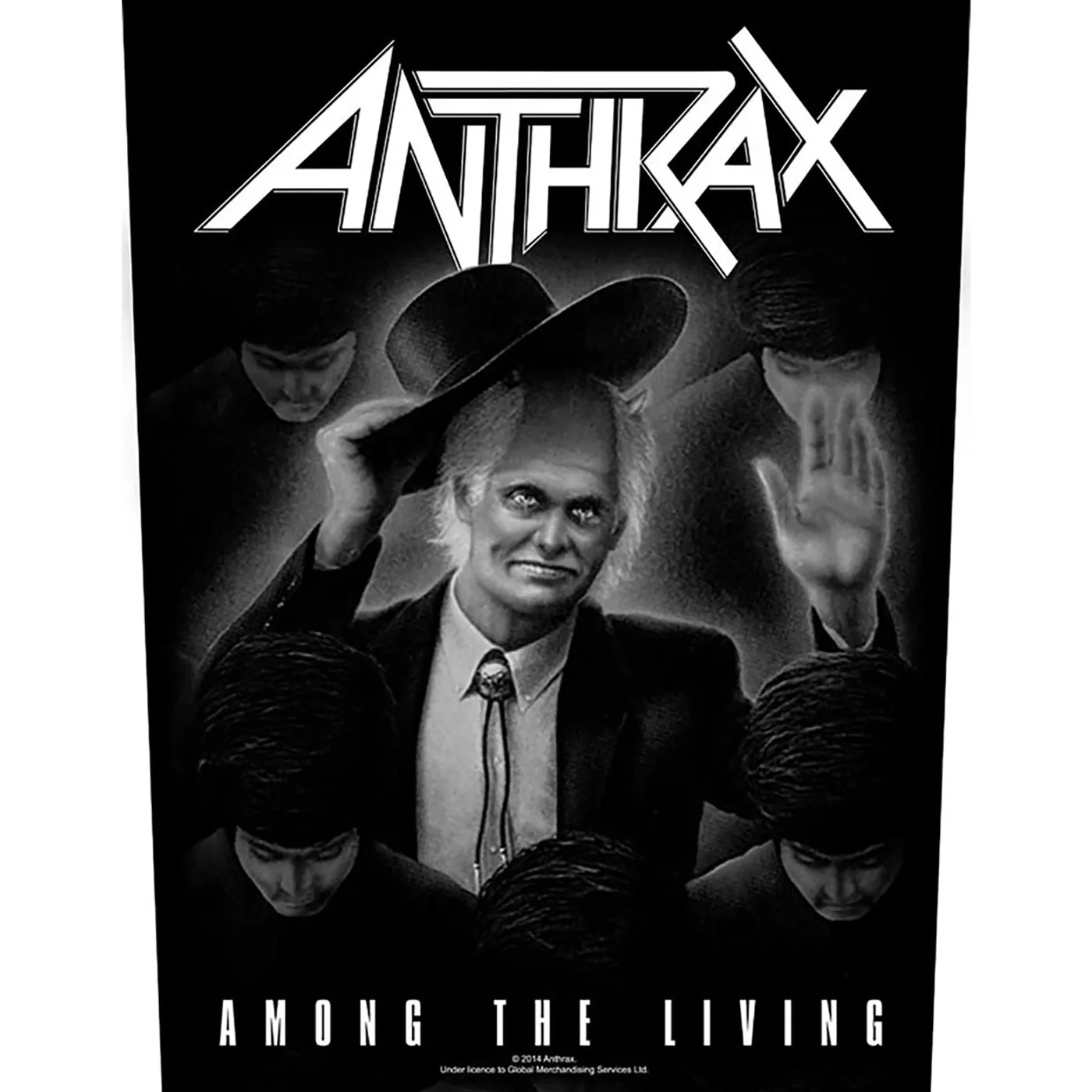 Anthrax Back Patch - Among The Living (Backpatch)