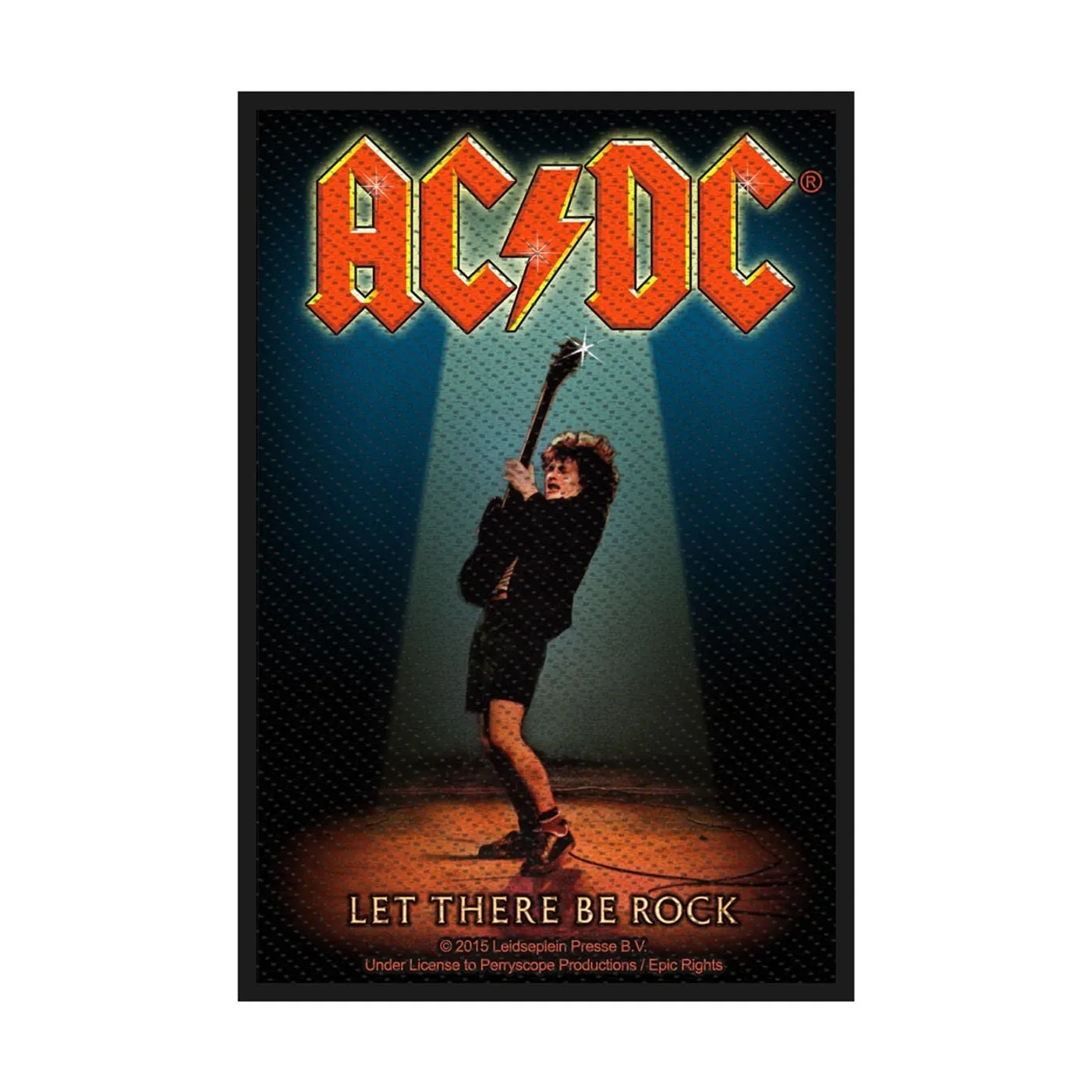 AC/DC Sew-On Patch - Let There Be Rock