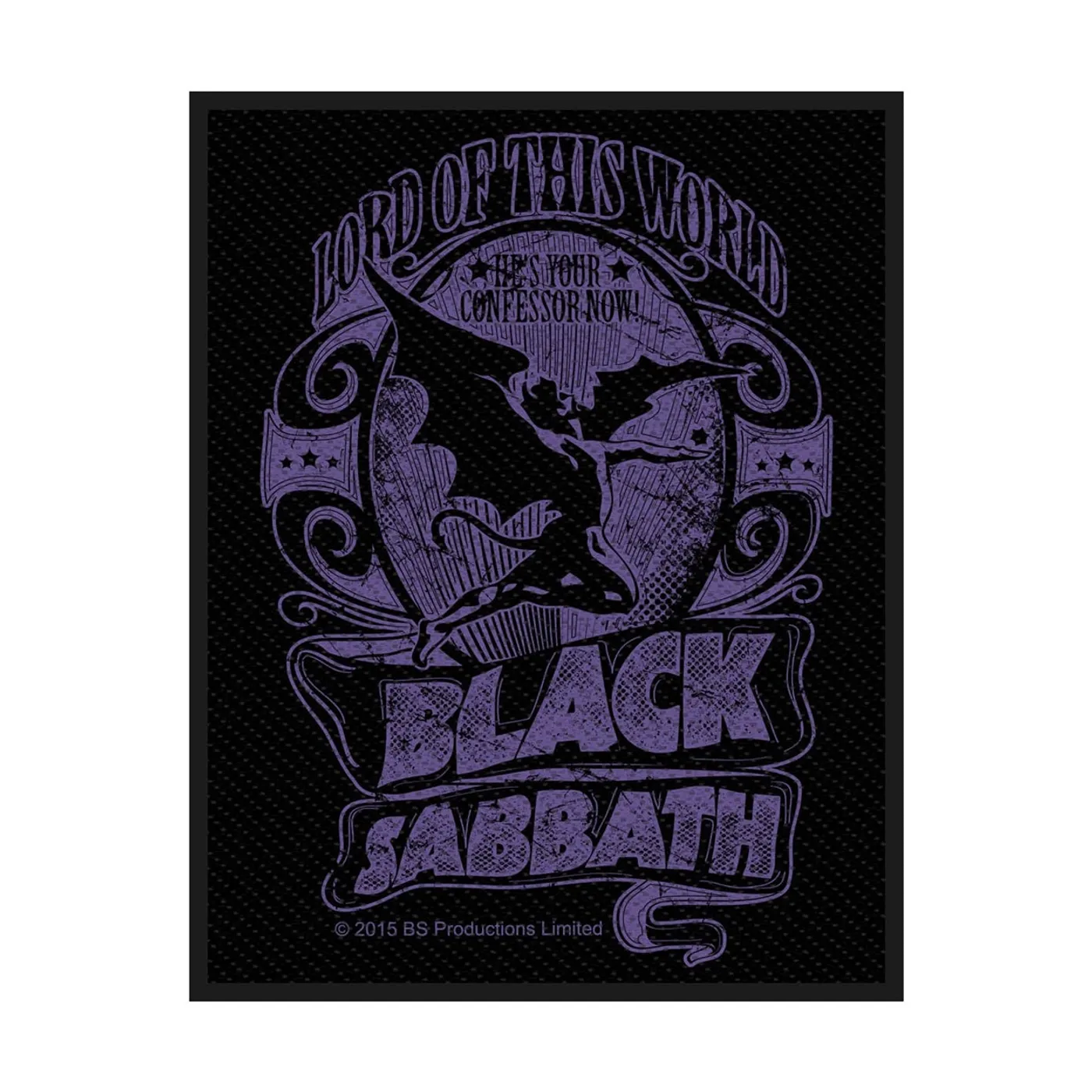 Black Sabbath Sew-On Patch - Lord Of This World (Packaged)