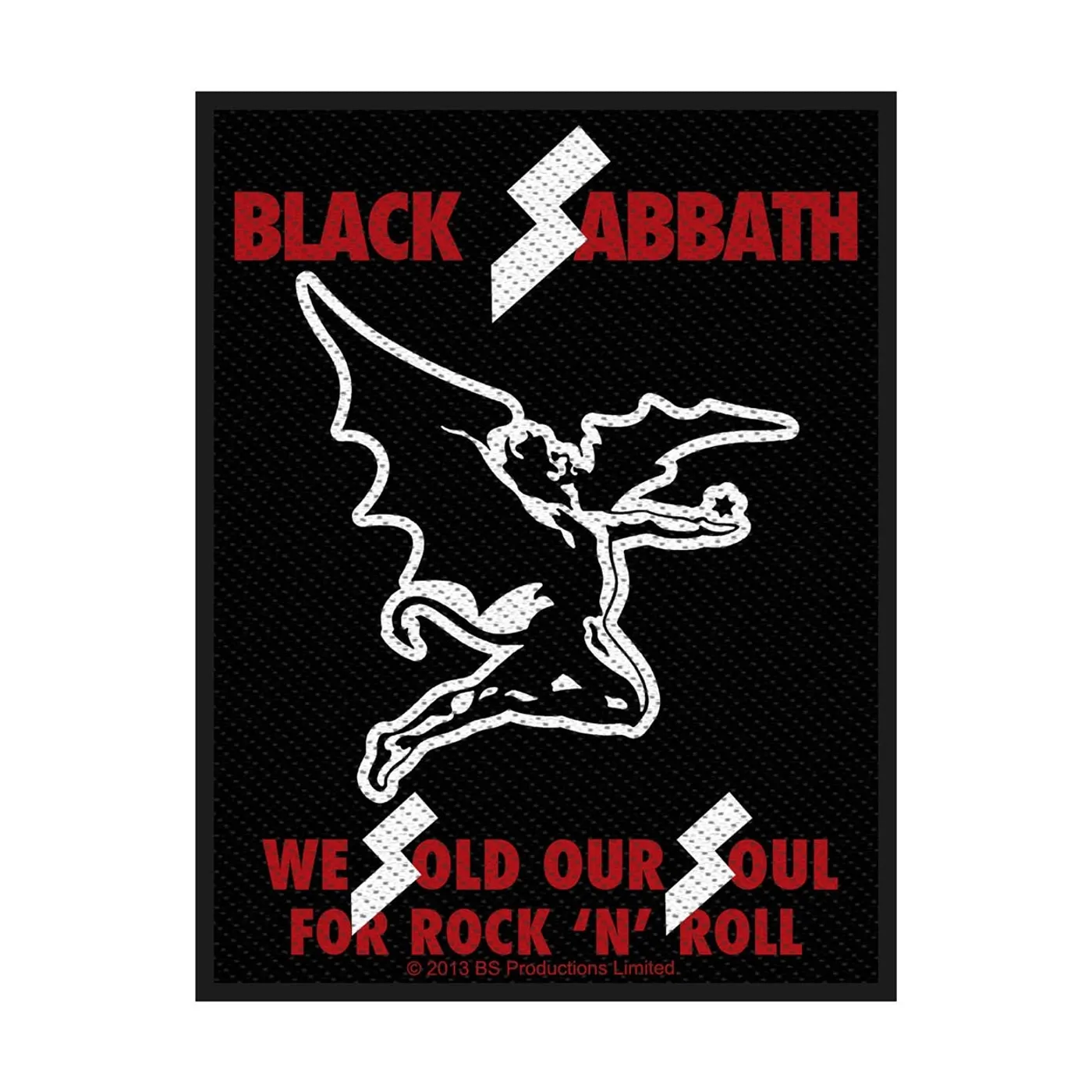 Black Sabbath Sew-On Patch - Sold Our Souls (Packaged)