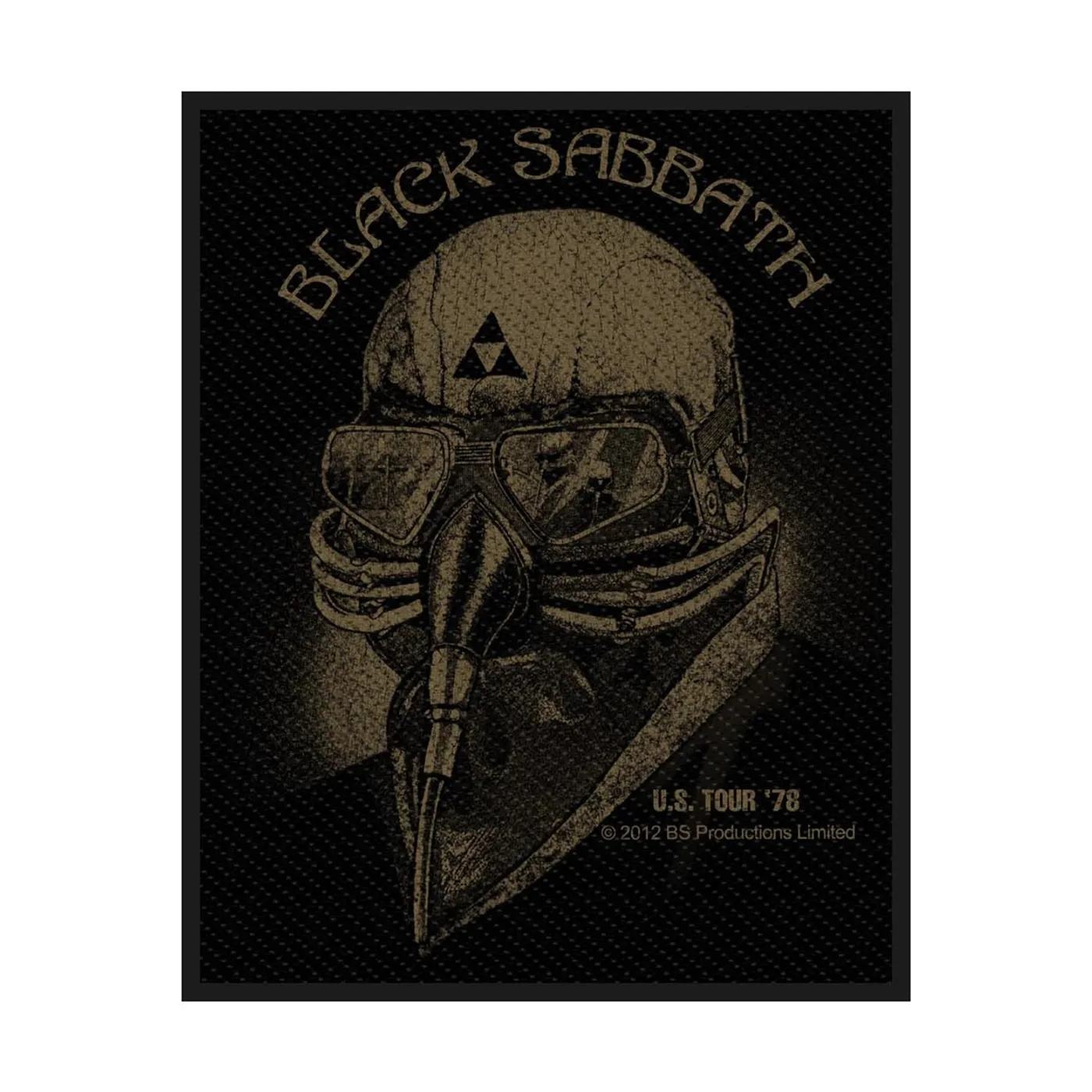 Black Sabbath Sew-On Patch - Us Tour '78 (Packaged)