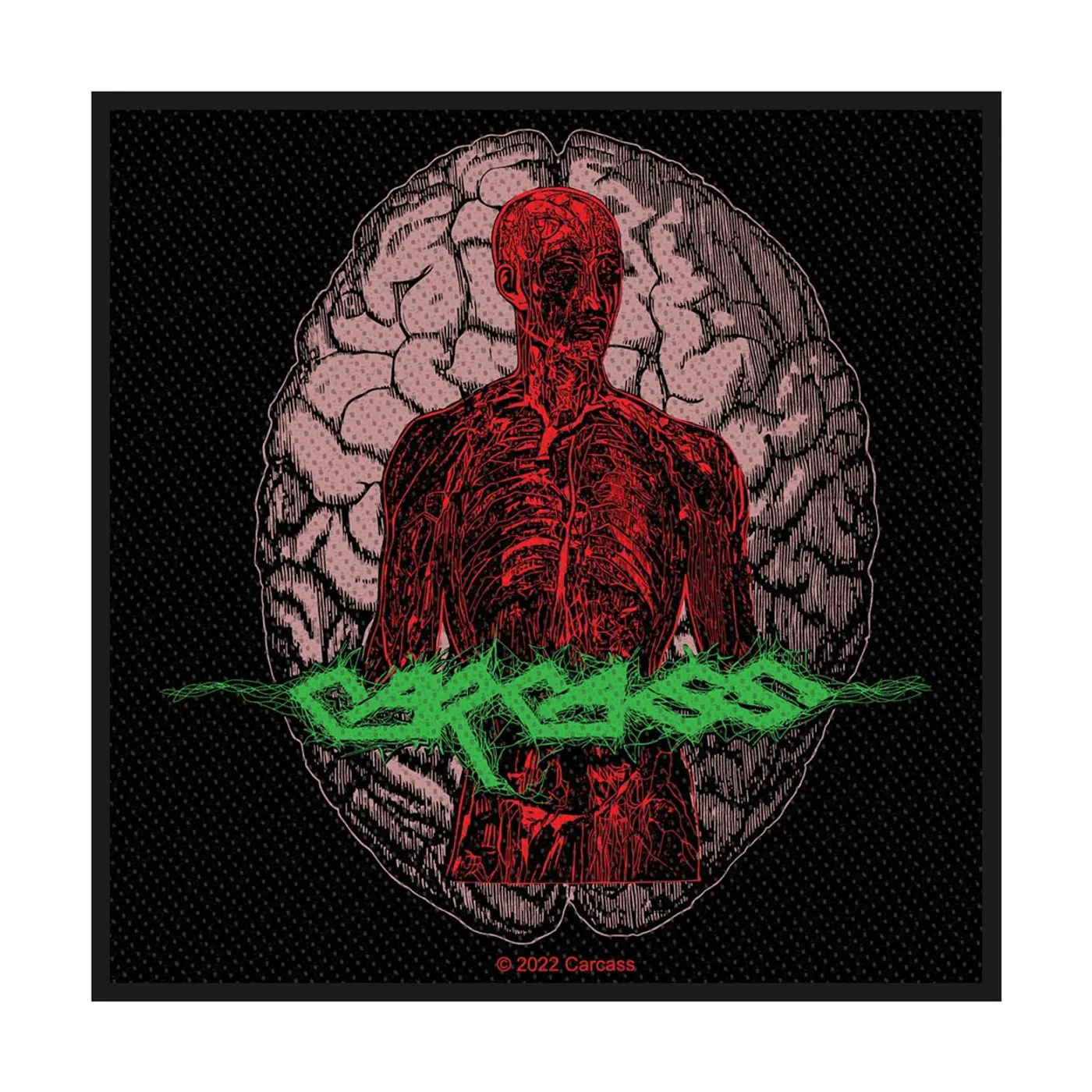 Carcass Sew-On Patch - Cabeza (Patch)