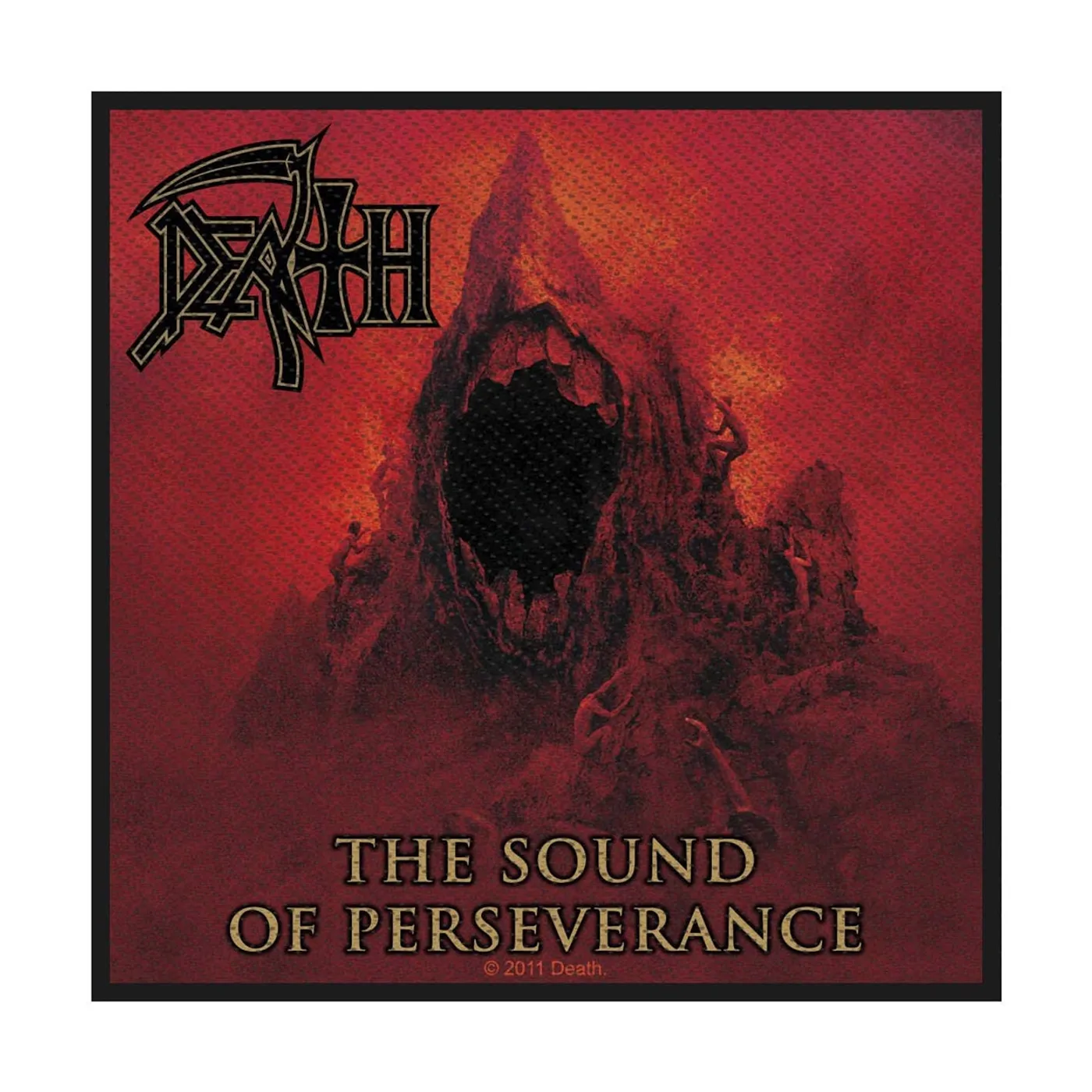Death Sew-On Patch - The Sound Of Perseverance