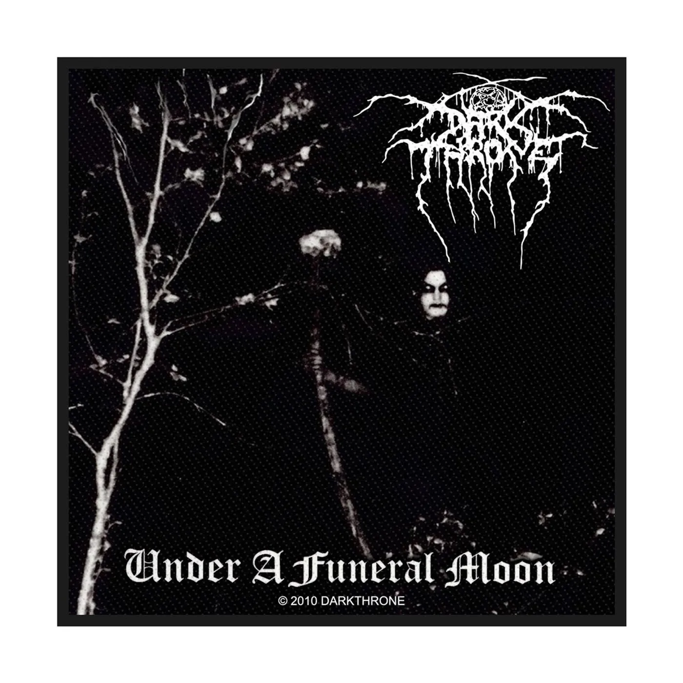Darkthrone Sew-On Patch - Under A Funeral Moon