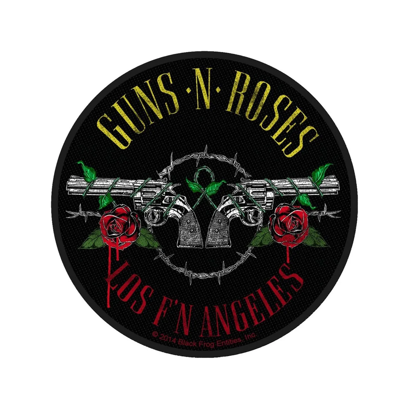 Guns N' Roses Sew-On Patch - Los F'N Angeles (Packaged)