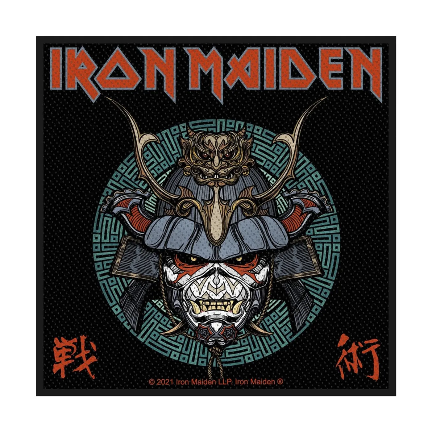 Iron Maiden Sew-On Patch - Senjutsu Samurai Eddie (Patch - Packaged)