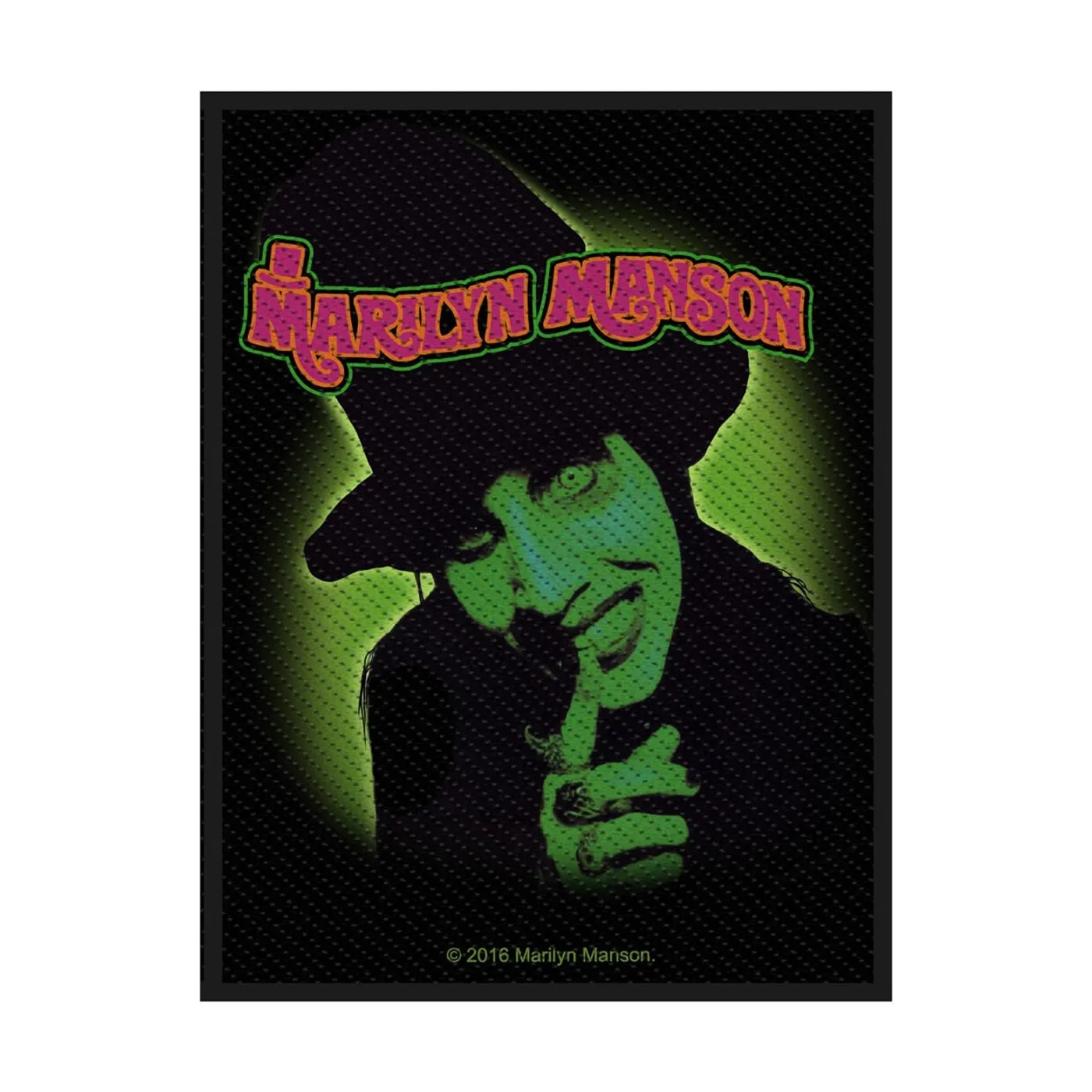 Marilyn Manson Sew-On Patch - Smells Like Children