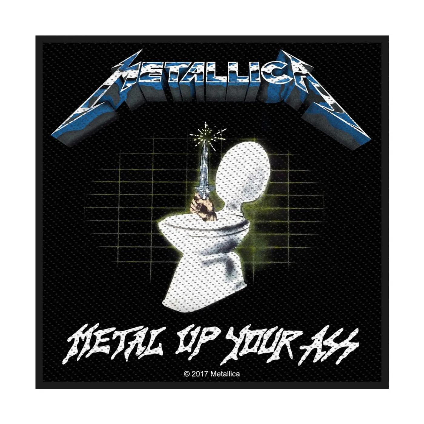 Metallica Sew-On Patch - Metal Up Your Ass