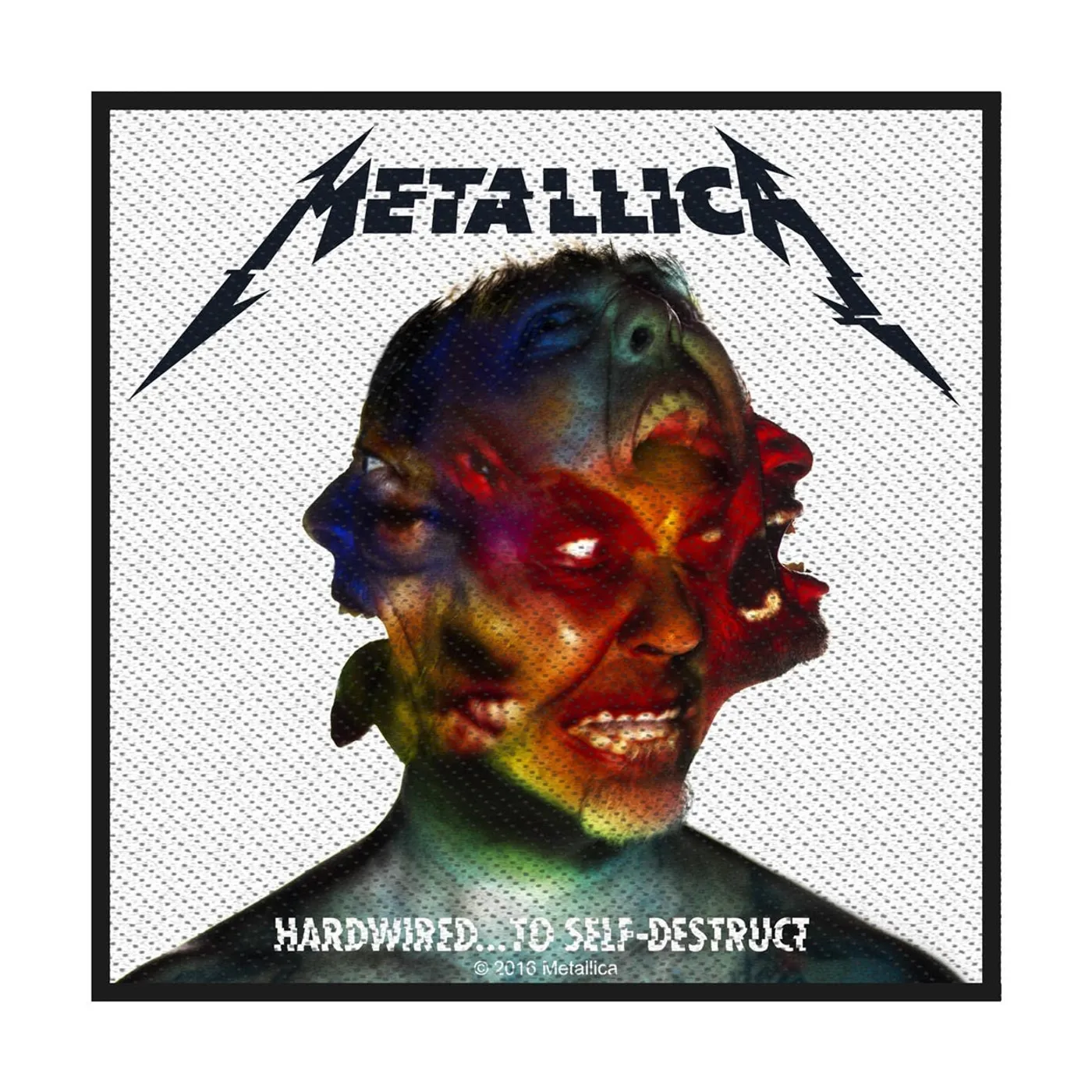 Metallica Sew-On Patch - Hardwired To Self Destruct