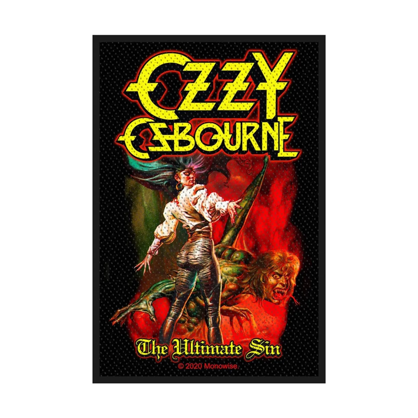 Ozzy Osbourne Sew-On Patch - The Ultimate Sin (Patch)