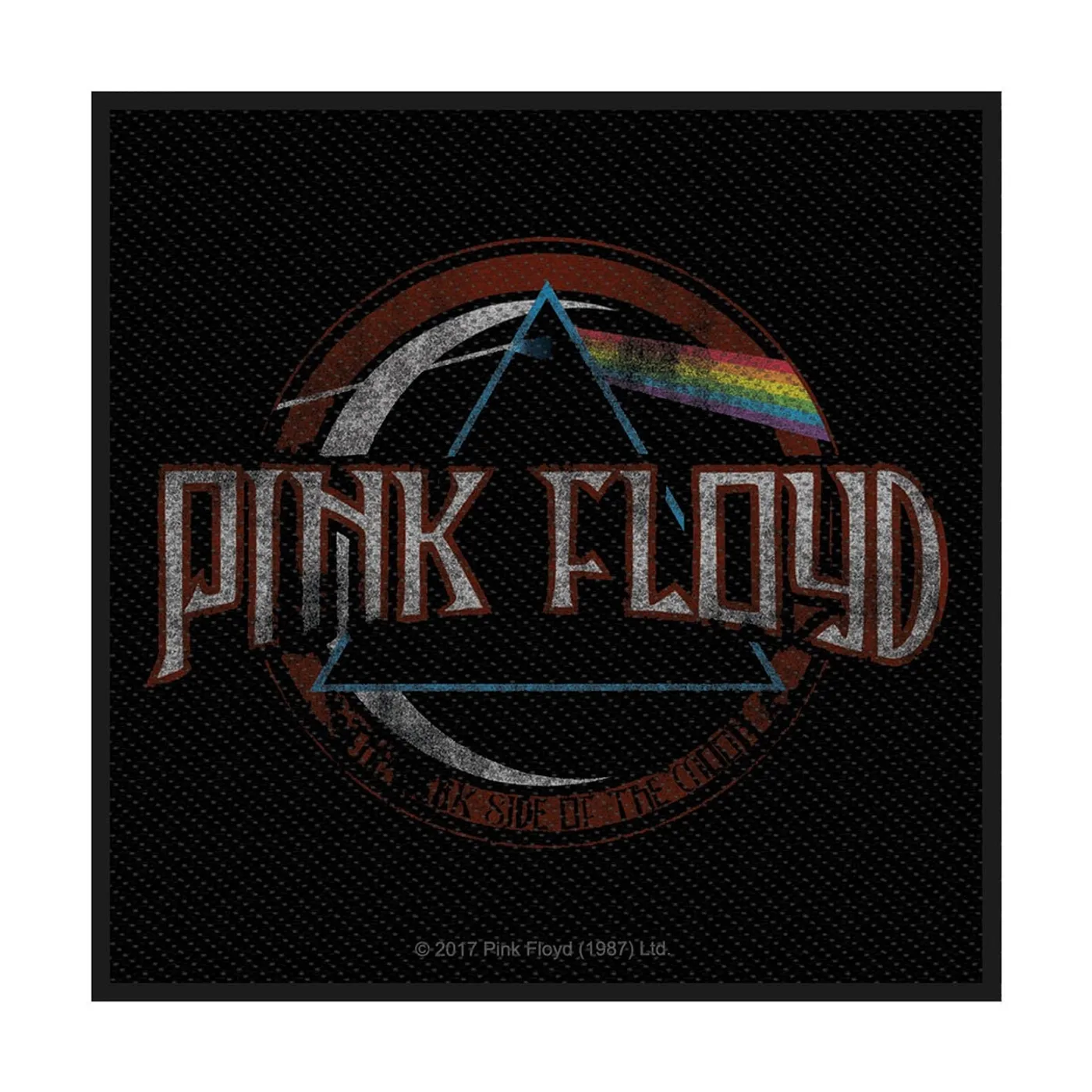 Pink Floyd Sew-On Patch - Distressed Dark Side Of The Moon