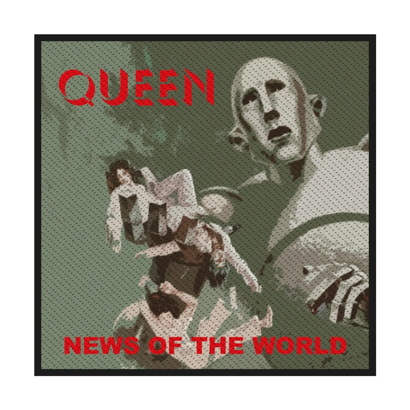 Queen Sew-On Patch - News Of The World (Packaged)