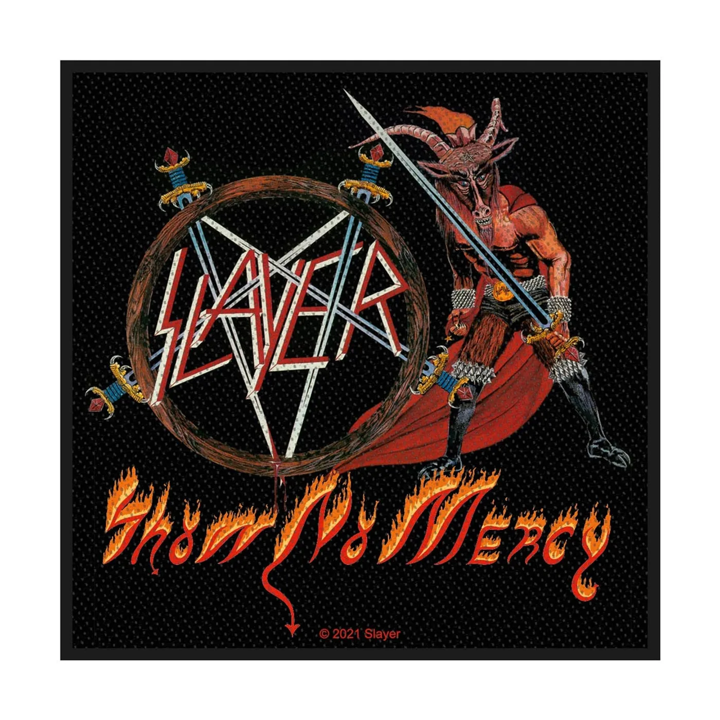 Slayer Sew-On Patch - Show No Mercy (Patch)