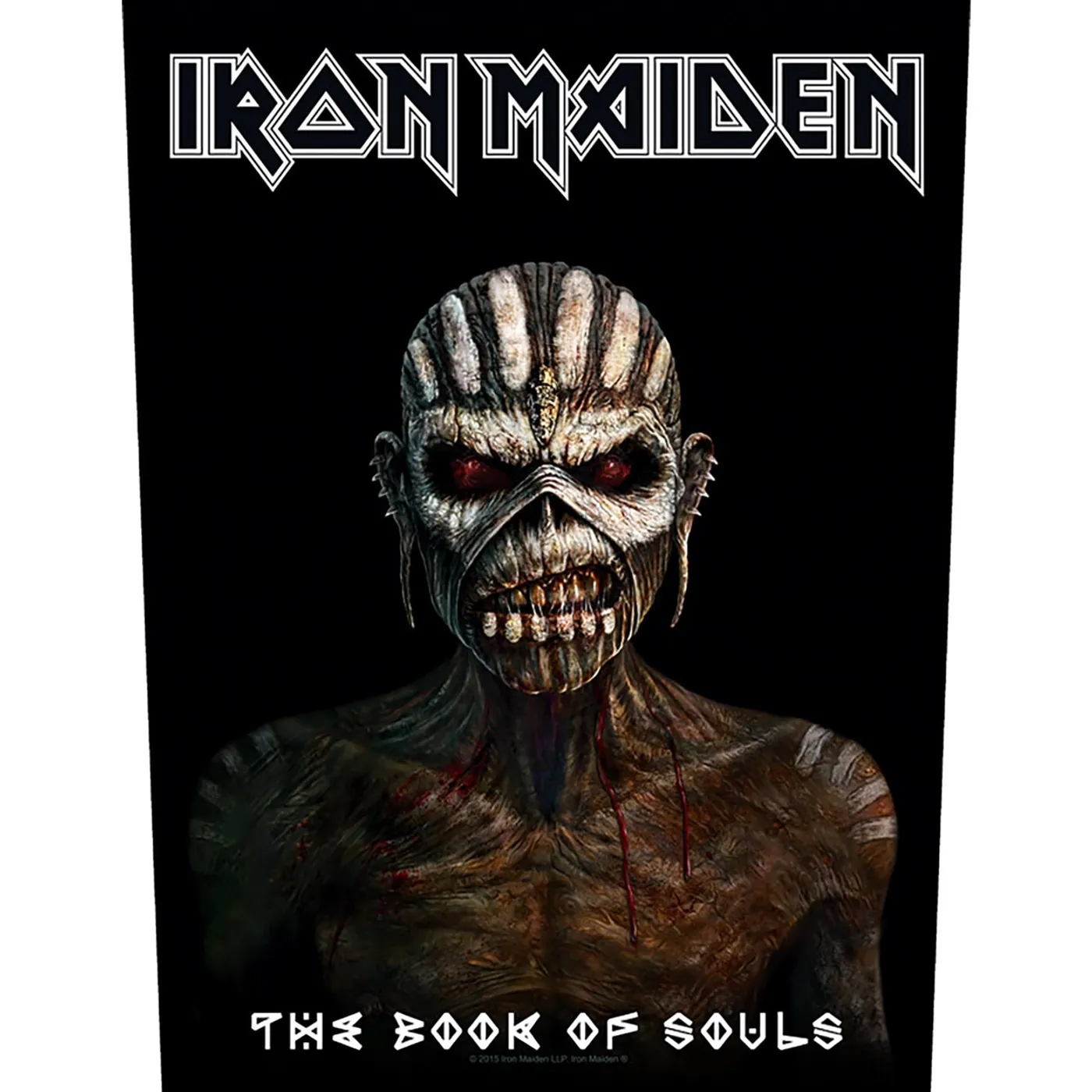 Iron Maiden Back Patch - The Book Of Souls (Backpatch)